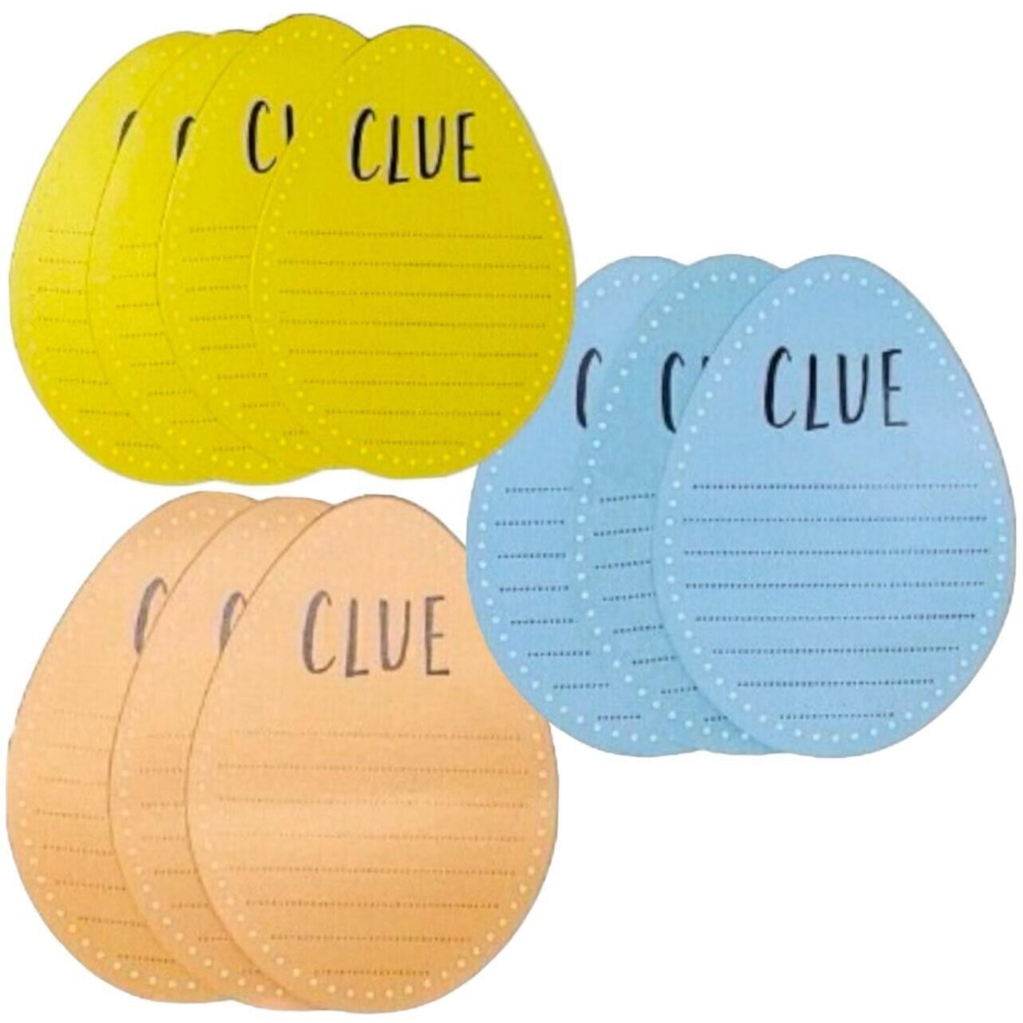 Beclen Harp Easter Egg Hunt Kit 5 Signs, 20 Bunny Feet & 10 Clue Eggs Decorations Kids Fun