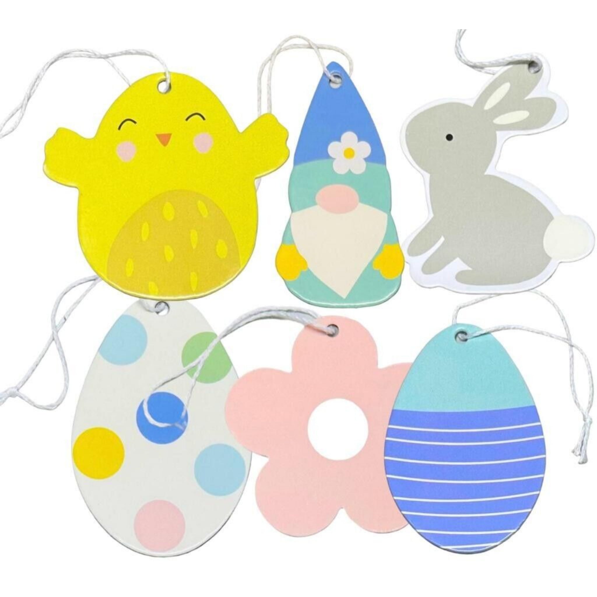 Beclen Harp 🐣EASTER HANGING Bunny Rabbit Egg Chick Bunny Hunt Party Decoration Craft Art🎁