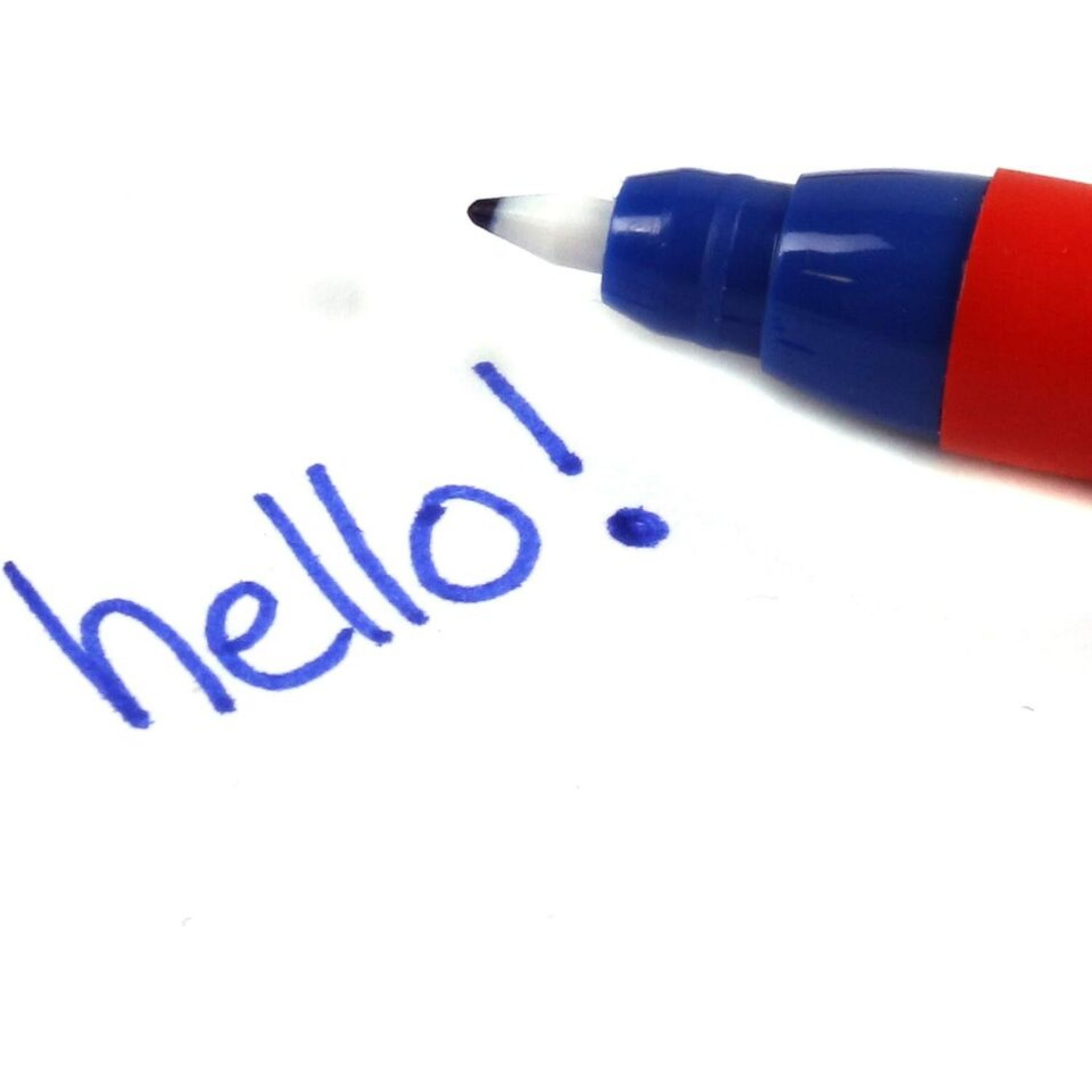 Beclen Harp 4 / 8 / 12 HANDWRITING PENS Quality Fine Tip BLUE ink School Office Stationery