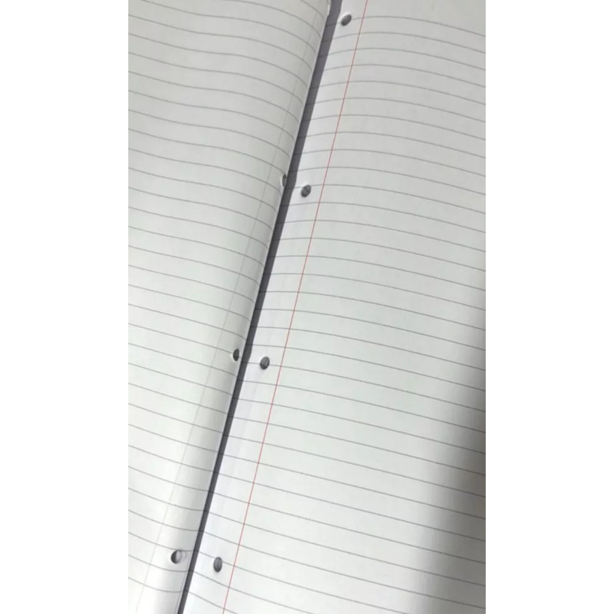 Beclen Harp 6x A4 Refill Pad Ruled 100 Sheets Margin Lined Writing Note Book Punched Holes Pad