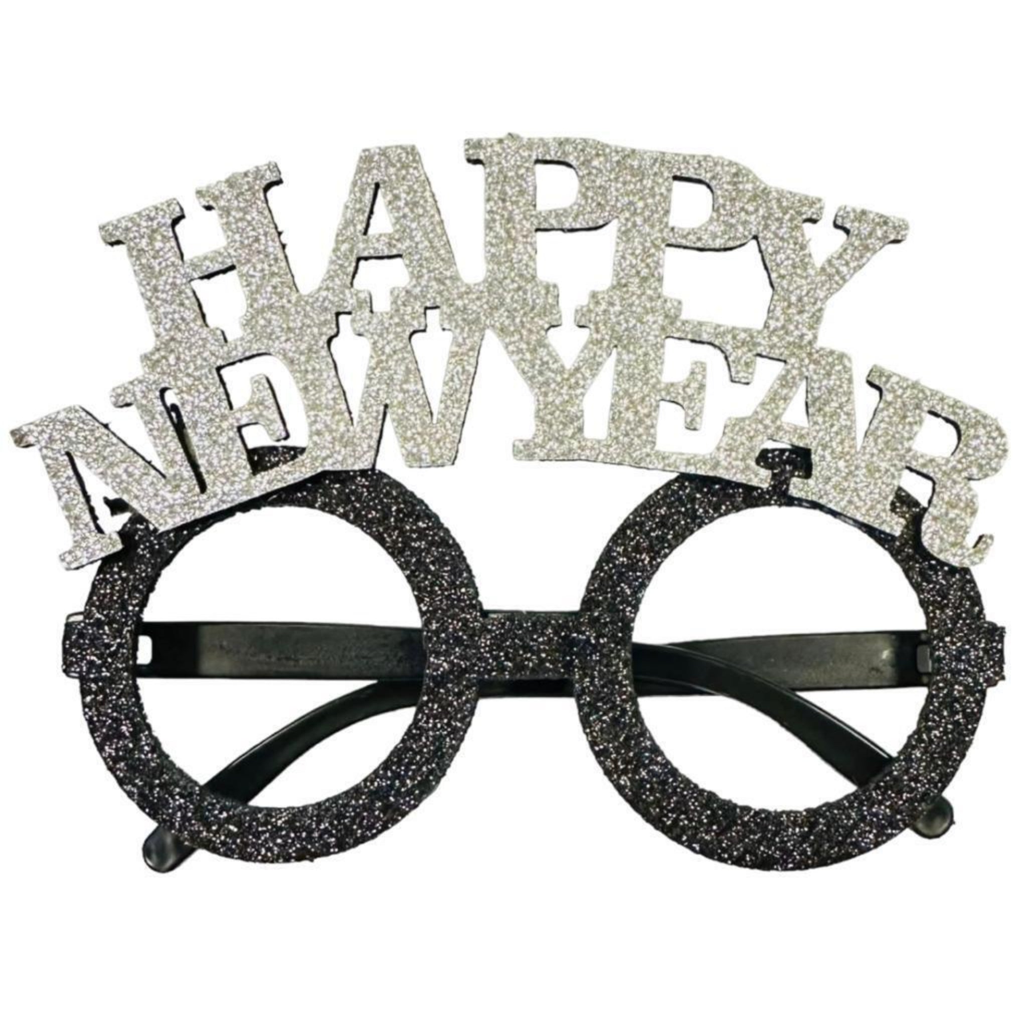 Beclen Harp 2024 Happy New Year Decorations Fancy Dress Eye Glasses Party Celebration Props