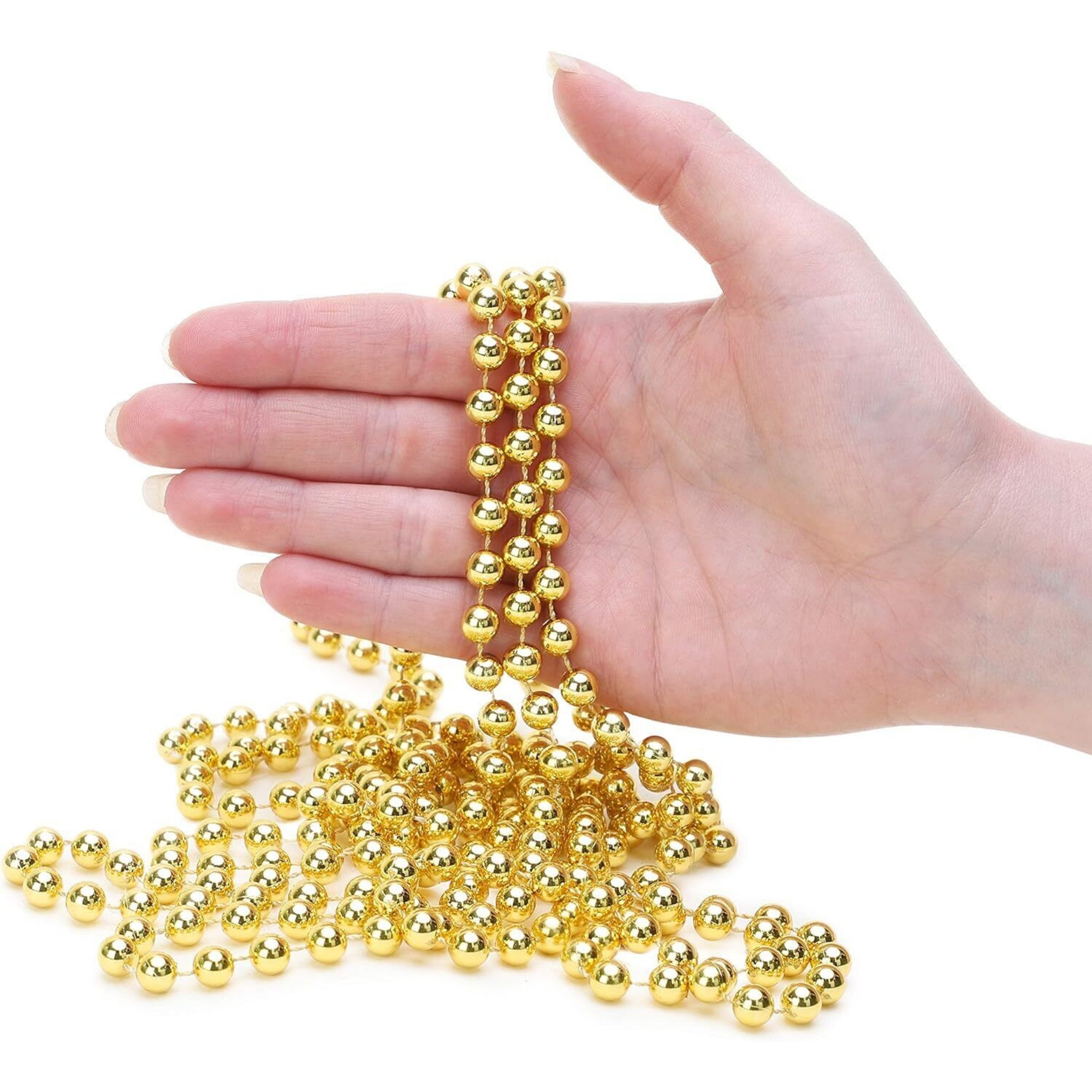 Beclen Harp 12FT 4M BEAD BALL CHAIN GARLAND CHRISTMAS TREE HANGING DECORATIONS XMAS WEDDING