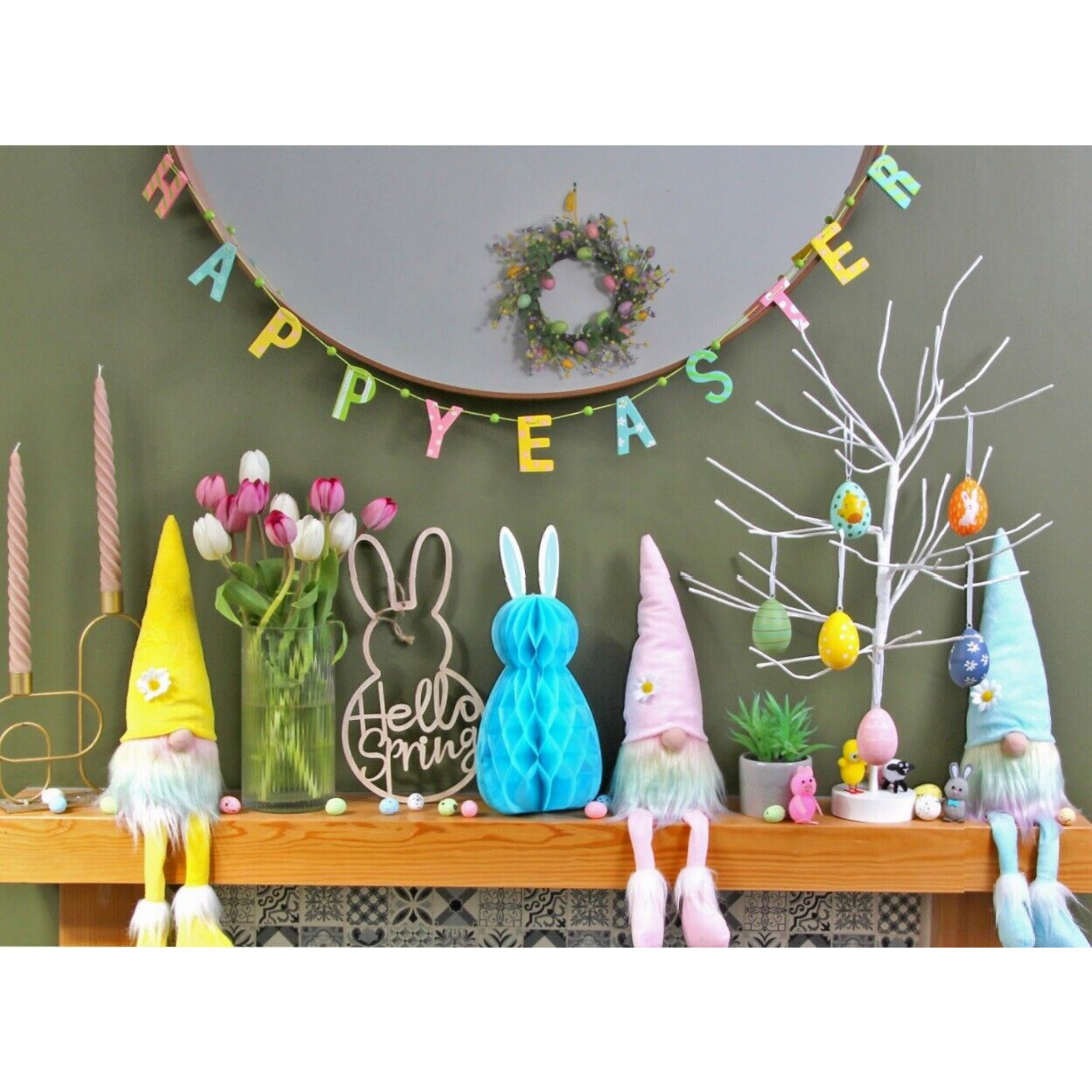 Beclen Harp Gonk Easter Christmas Decoration Large Nordic Santa Figure Xmas 31cm Plush Gnome