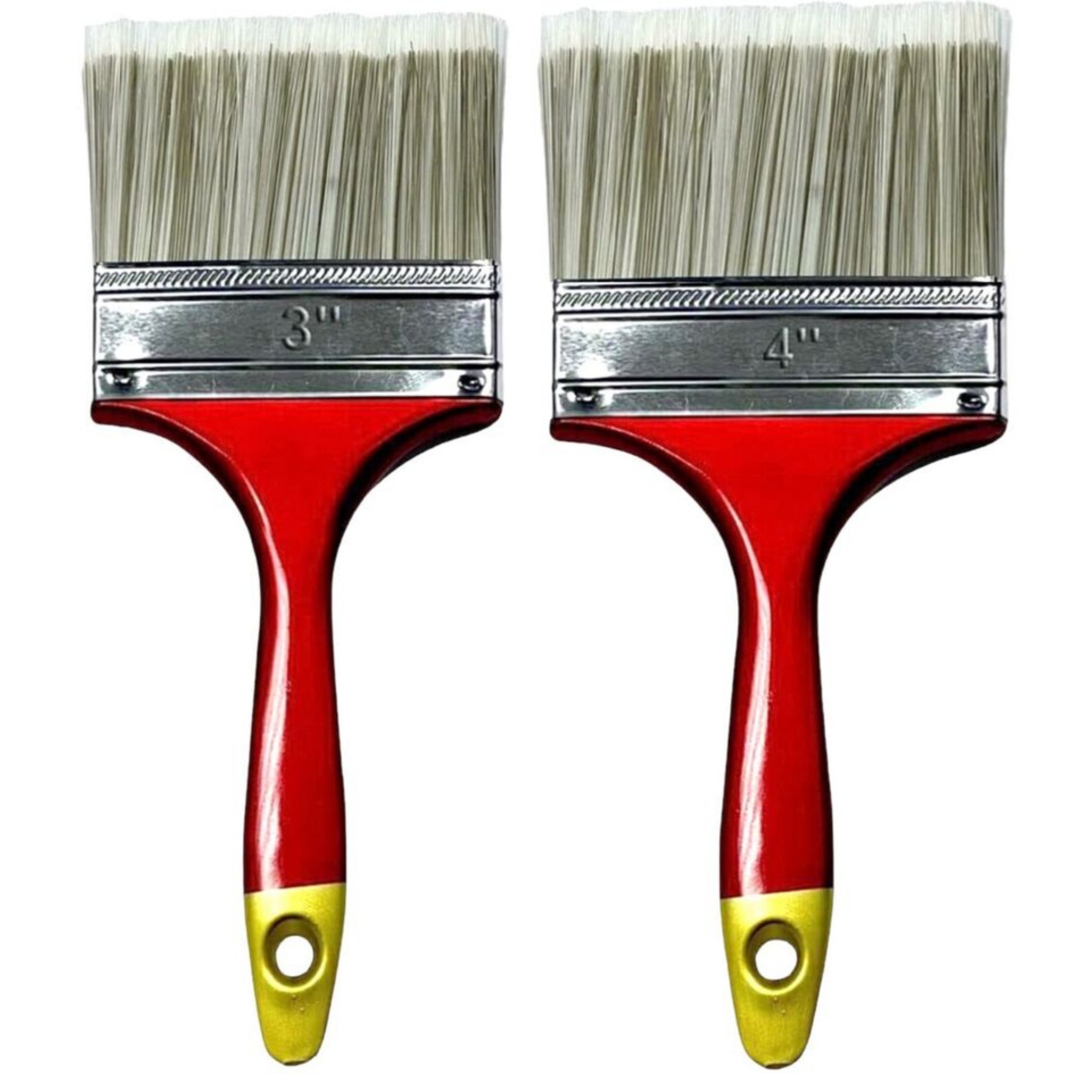 Beclen Harp 3" & 4" Inch Paint Brush Brushes Decorating Diy Wall Fence Home Decks House Wood