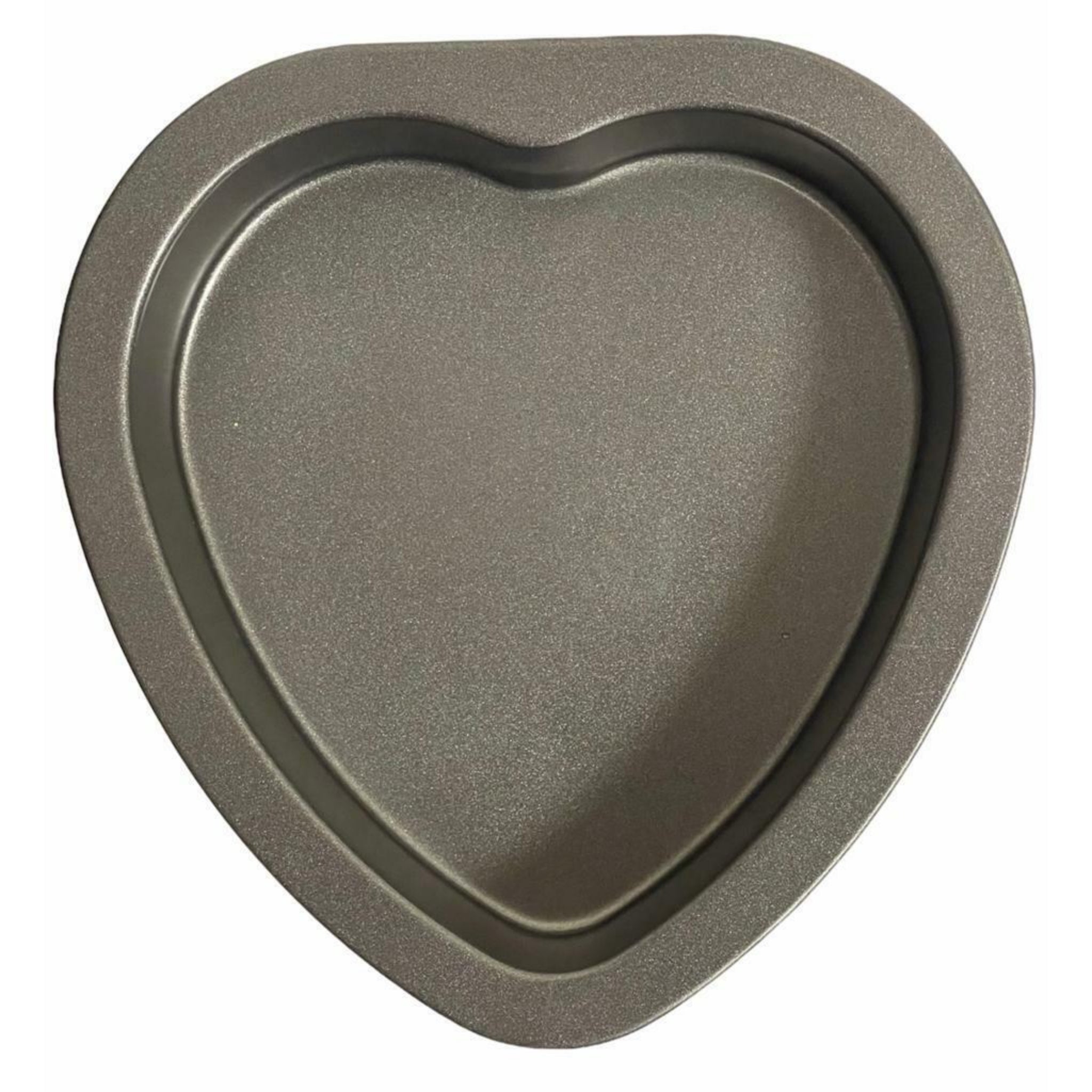 Beclen Harp SET OF 3 Heart Shaped Cake Tin Non Stick Carbon Steel Bake Pan Cheesecake Loaf