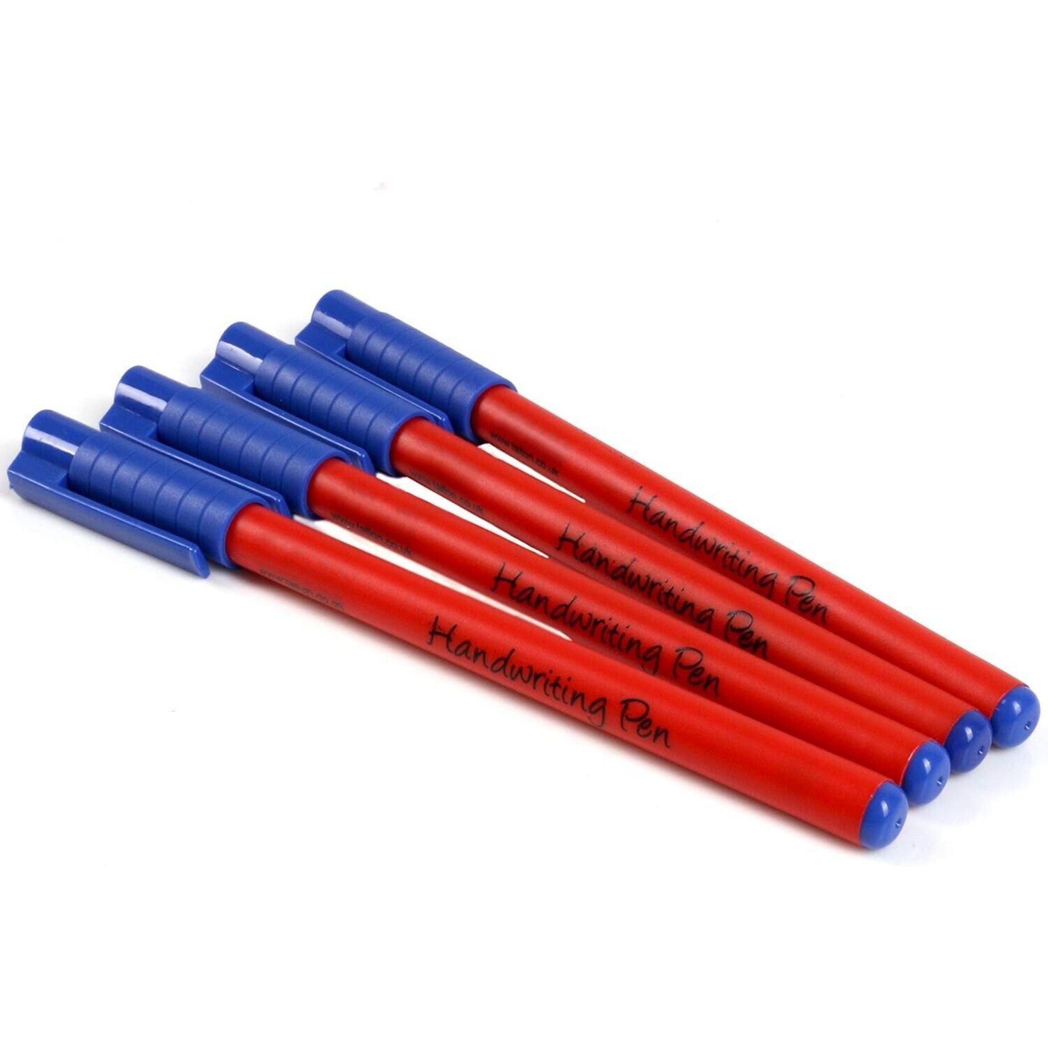 Beclen Harp 4 / 8 / 12 HANDWRITING PENS Quality Fine Tip BLUE ink School Office Stationery