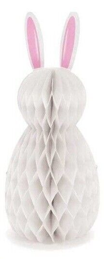 Beclen Harp Easter Large 30cm Honeycomb Paper Baubles Bunny Hanging Party Xmas Decorations