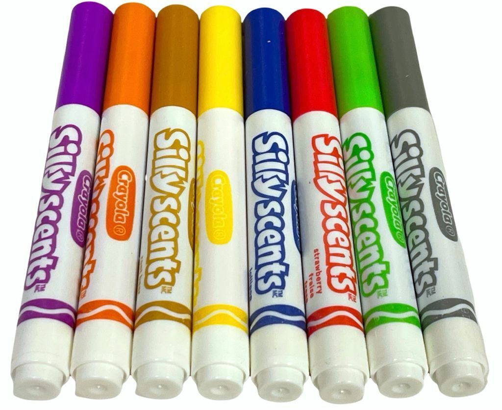 Beclen Harp 8 Scented Markers Pens Fruit Fragrance School Kids Fun Class Art Drawing