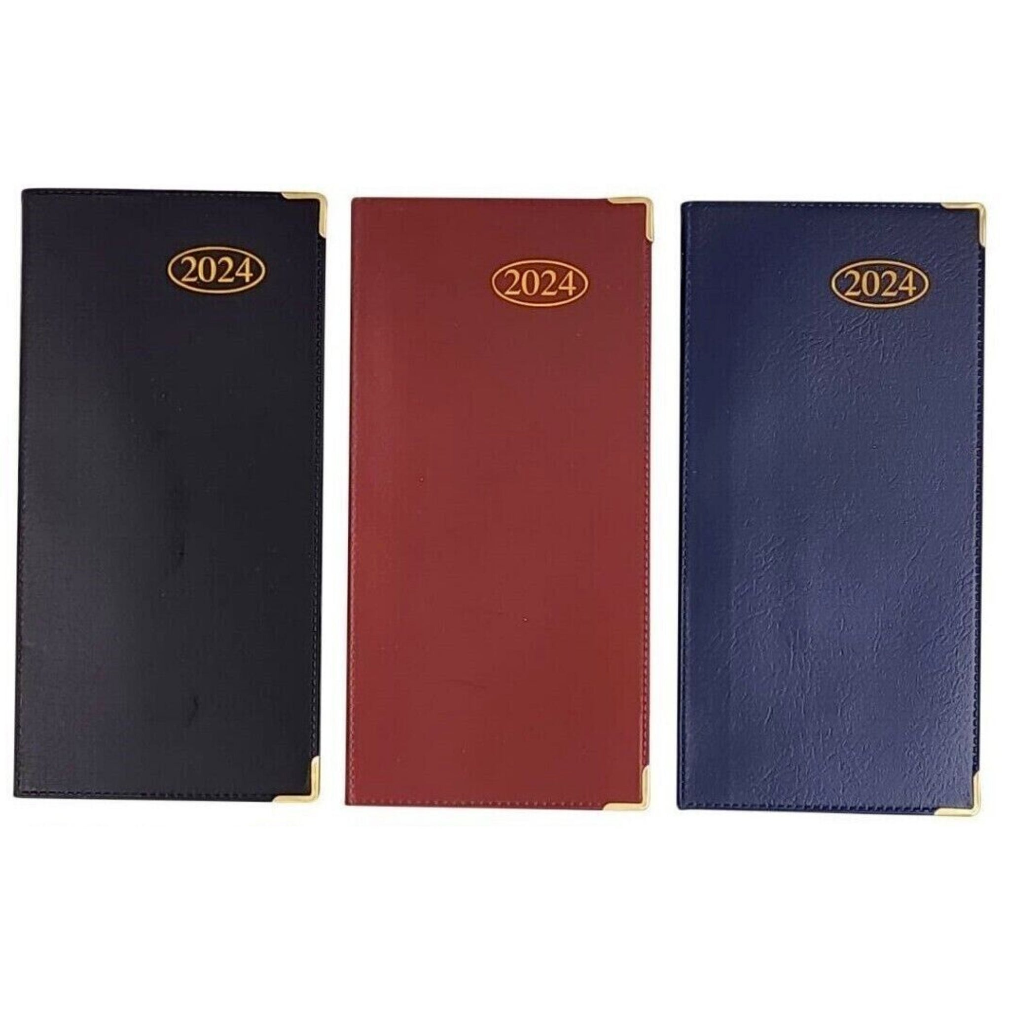 Beclen Harp 2024 SLIM Week to view Diary School Office Year Softcover Diaries Joblot 30PCK🎁