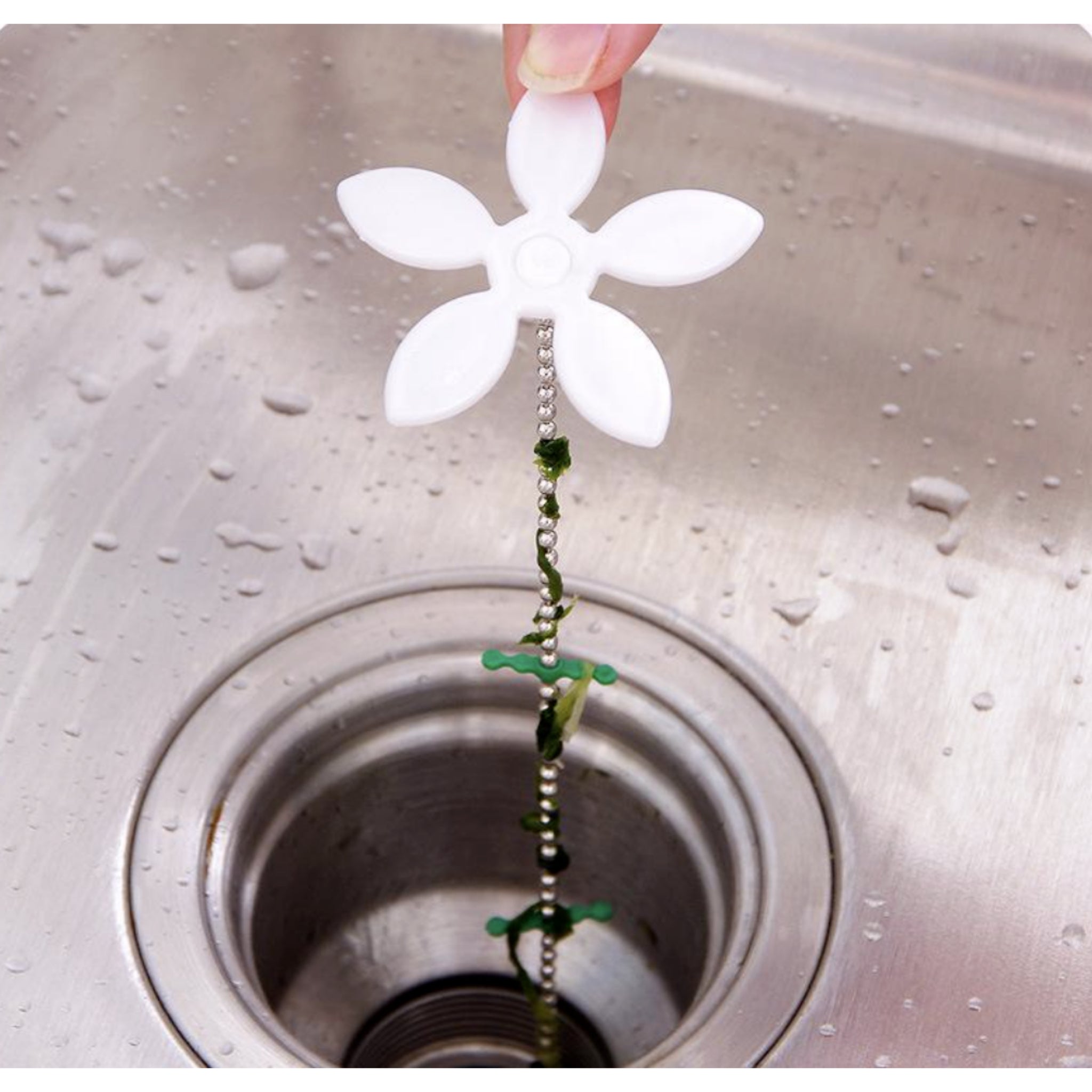 Beclen Harp 1Pk Plug Strainer Hair Catcher for Shower Drains, Bath Basin Plug Hole Strainer