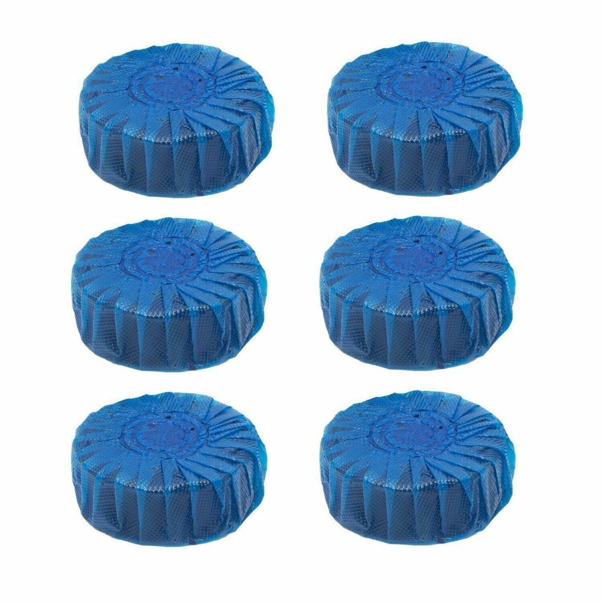 Beclen Harp Cistern Scent green / blue Blocks Toilet Bowl Freshener Cleaner Tablet - 6/30pc