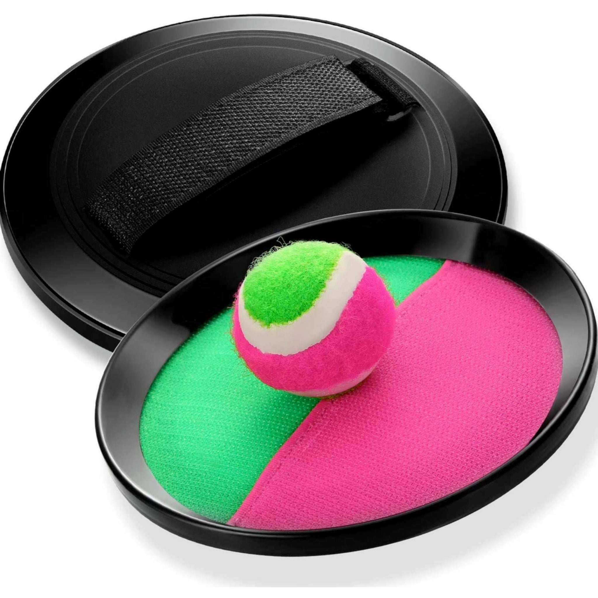 Beclen Harp TOSS & CATCH BEACH GARDEN GAME KIDS NOVELTY PADDLE THROW AND CATCH GAME TOY GIFT