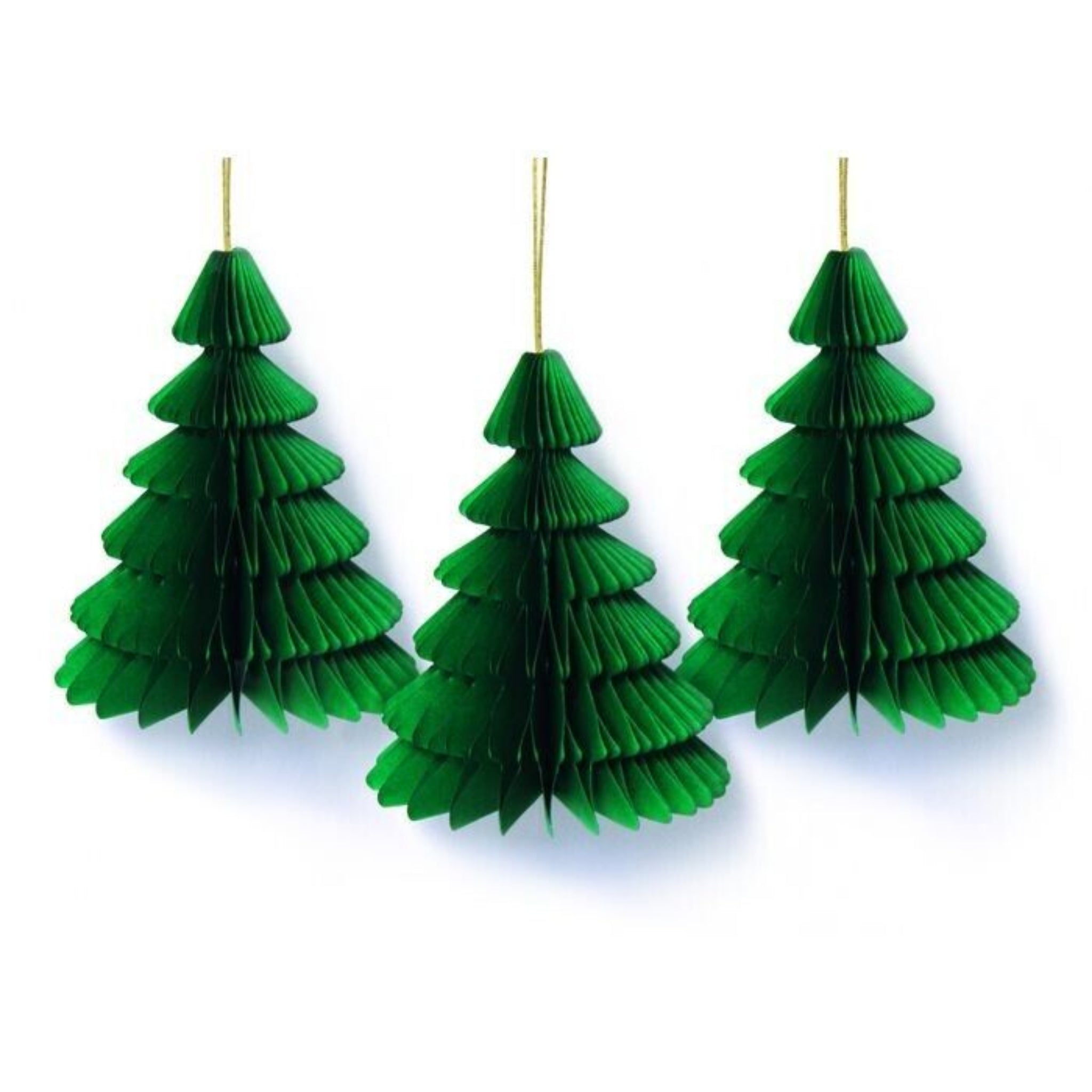 Beclen Harp 6 Pcs Honeycomb Baubles Paper Christmas Tree Christmas Party Hanging Decoration
