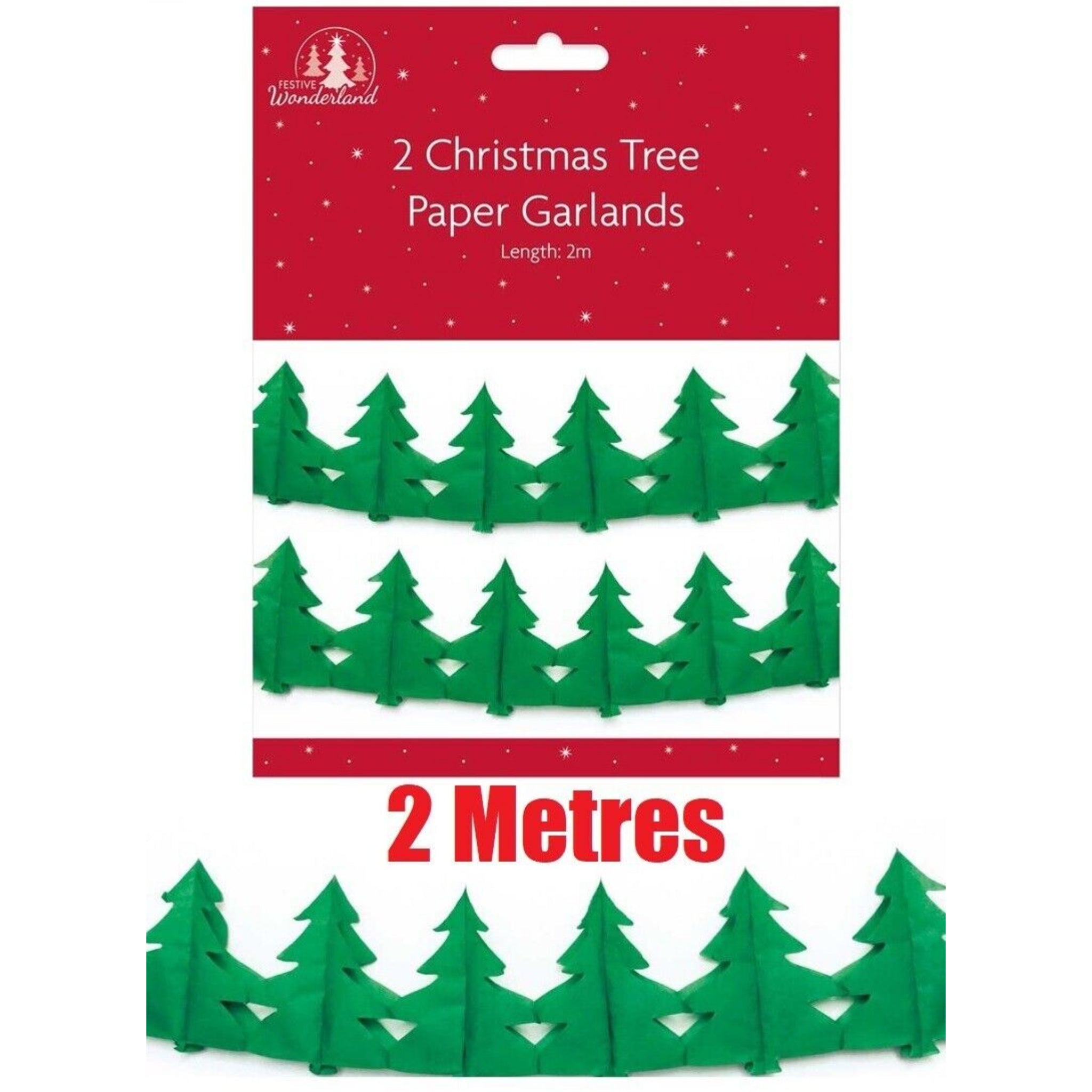 Beclen Harp 2 Christmas Tree Banner Bunting Party Decoration Hanging Xmas Decor Garlands 2MT
