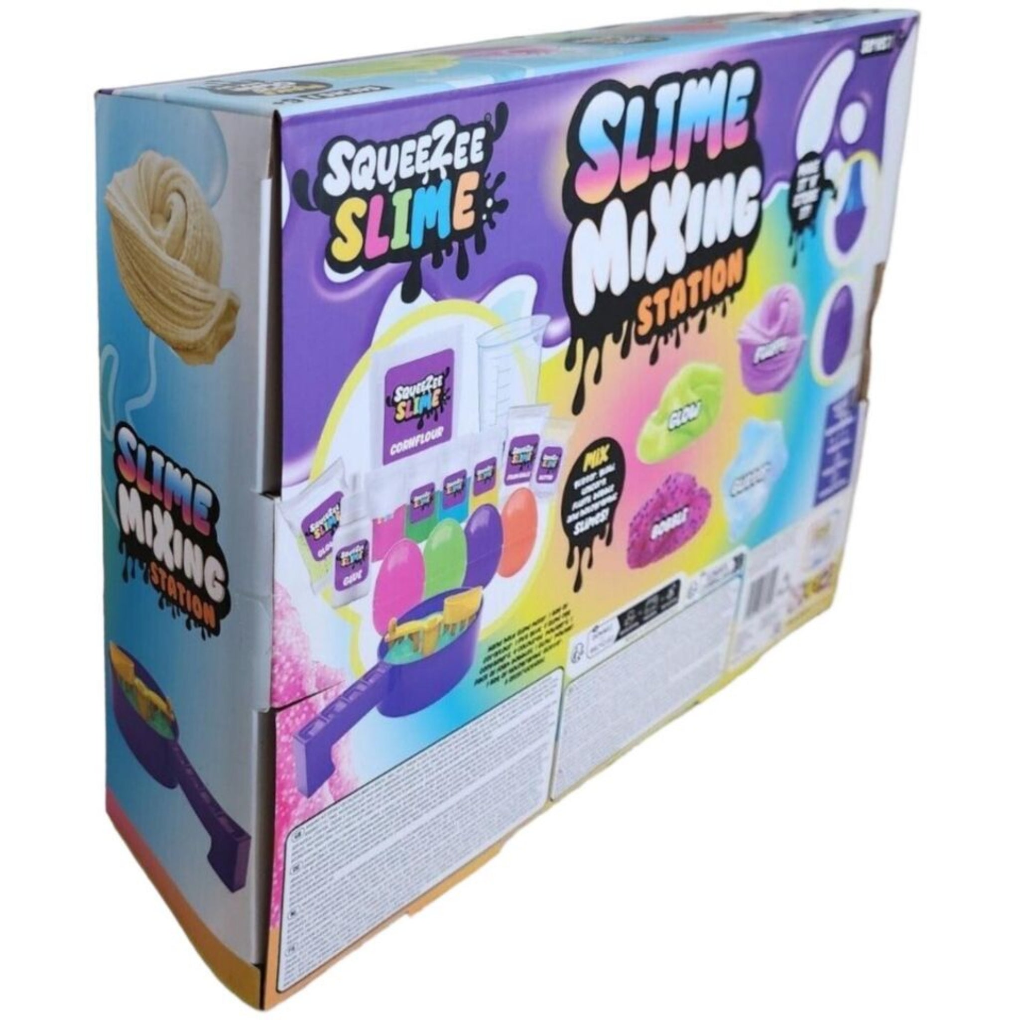 Beclen Harp Slime Kids Making Slime Kit Arts Glow Bobble Glitter Crafts Mixing Station Kit