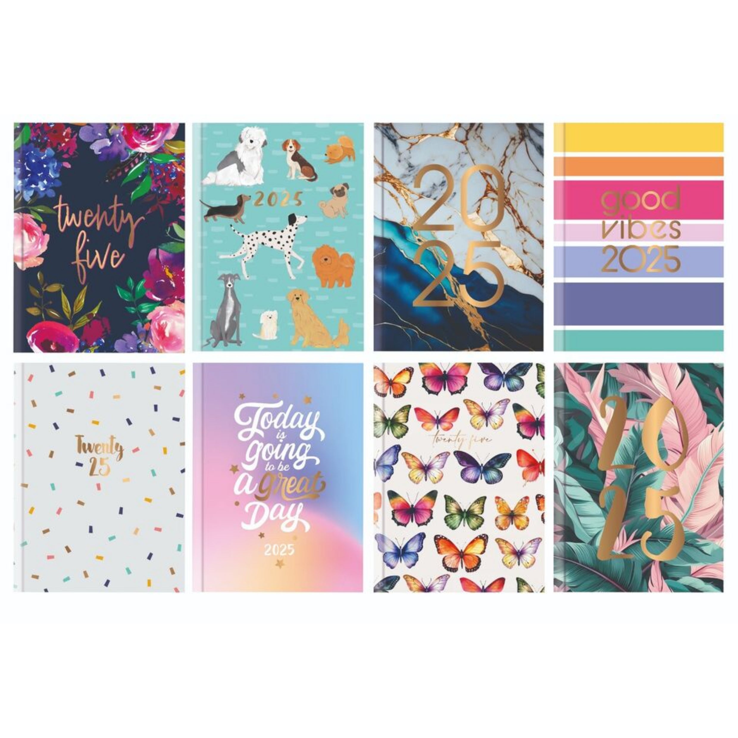 Beclen Harp 🎁 12 Pack - 2026 DIARY POCKET SMALL / SLIM LINE WEEK TO VIEW CUTE FASHION DIARY