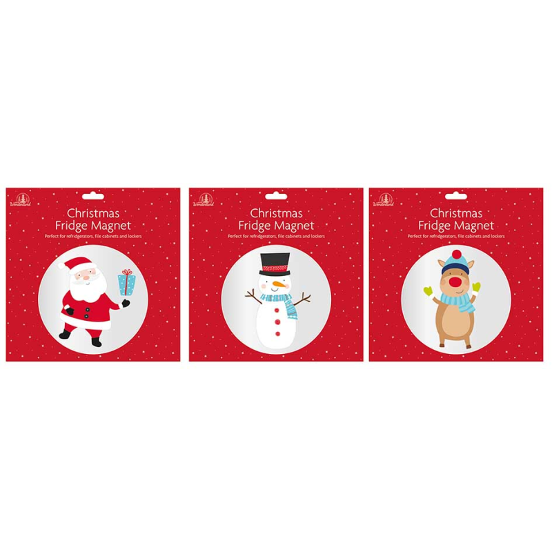 Beclen Harp Santa Reindeer Christmas Fridge Refrigerator Magnet Freezer Xmas Decoration Fun