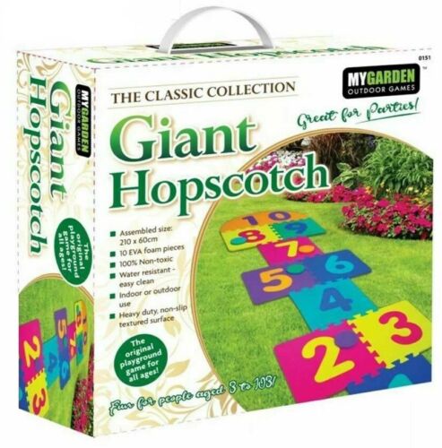 Beclen Harp New Giant Hop Scotch Indoor Outdoor Garden Fun Games Family Foam Mat Set