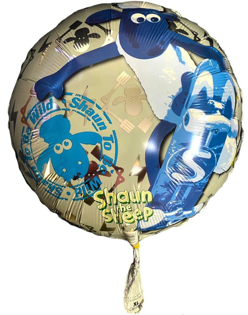 Beclen Harp 2Pcs Fairy / Shaun The Sheep Balloons HELIUM / AIR Celebration Party Kids Foil