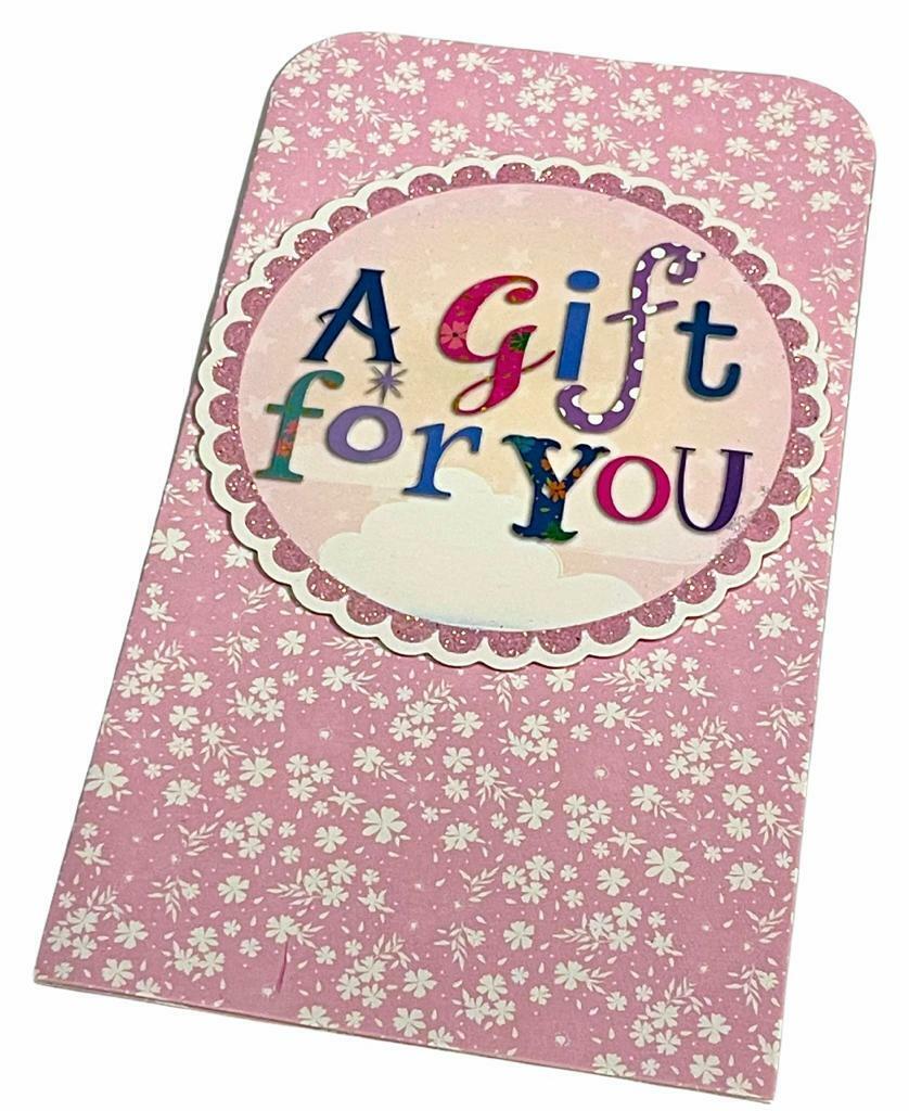 Beclen Harp 4 x Birthday Money Wallet + Envelope Cash Voucher Cute Card Gift For You Present