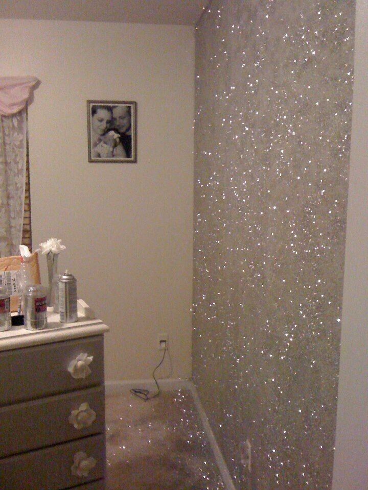 Beclen Harp Paint Vanish Sparkle Paint Glitter Make your Walls Glitter Creative Craft Art