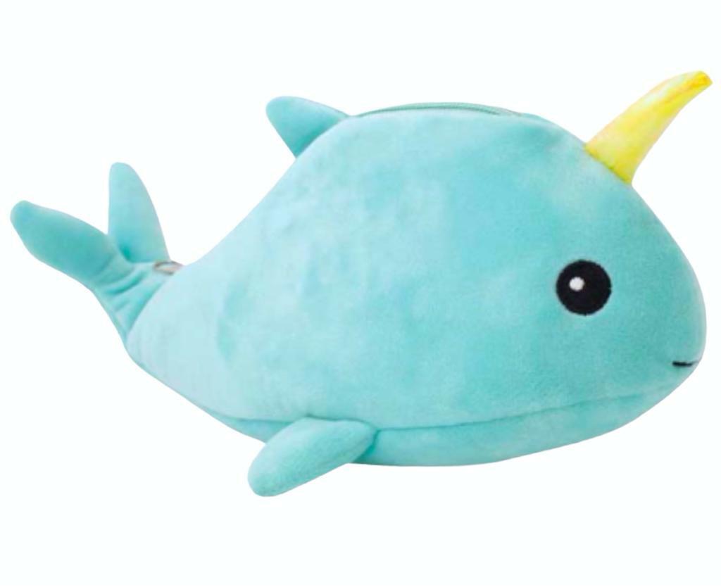 Beclen Harp Cartoon Plush Unicorn Rabbit Pencil Case Animal Pen Bag Kids School Stationery