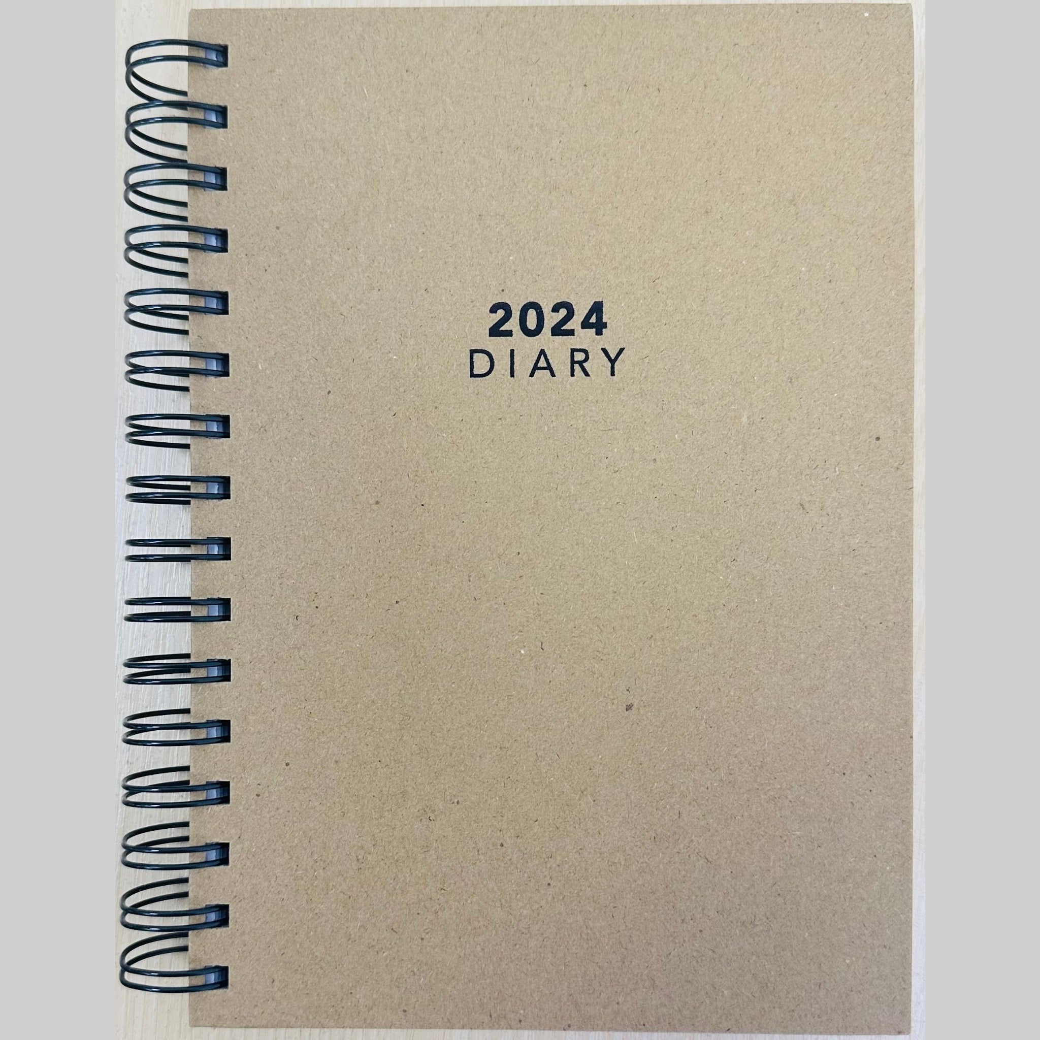 Beclen Harp 2024 A5 Size Week To View/WTV & Day A Page/ DAP Personal Luxury Effect Diary