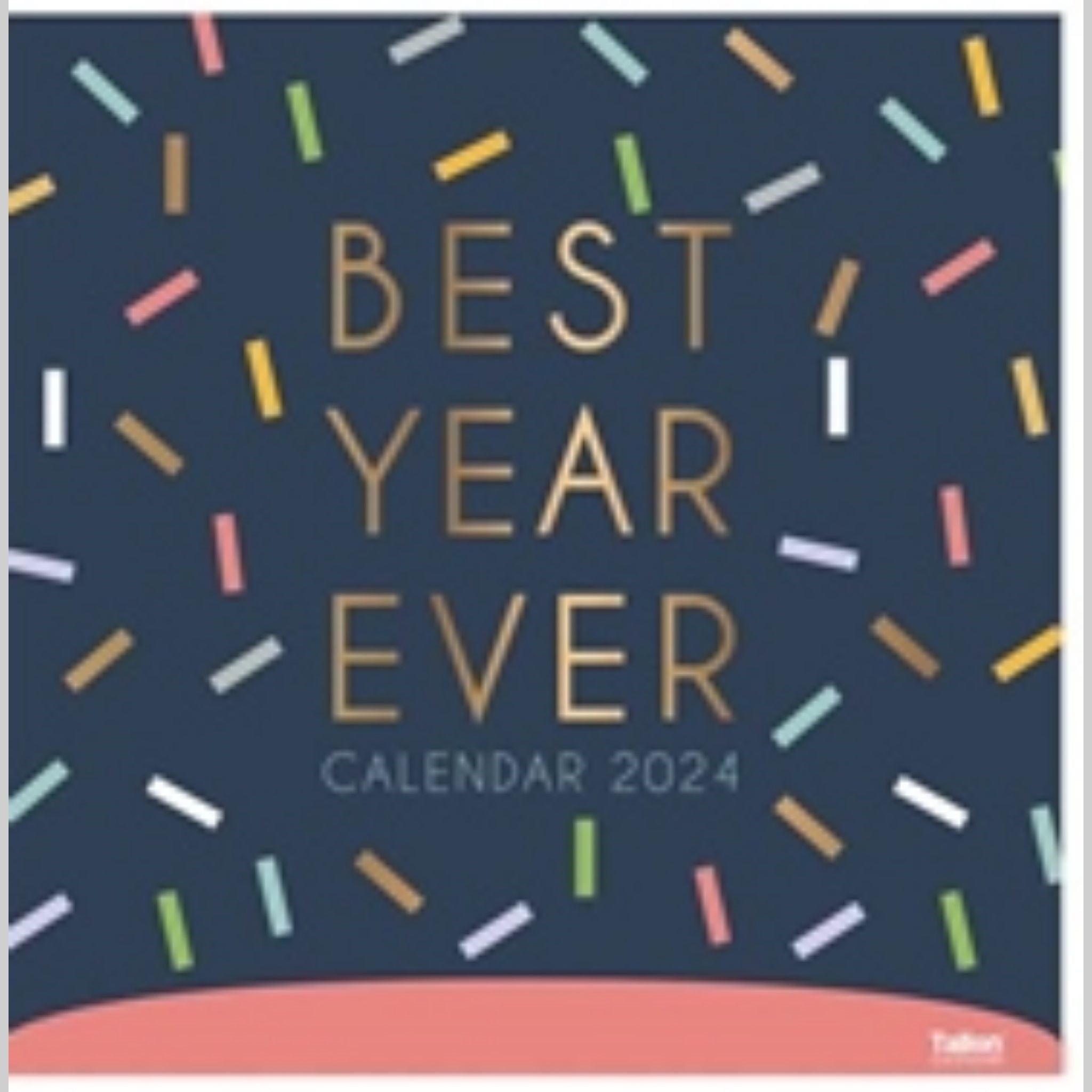 Beclen Harp 2024 Large Square Spiral Bound Calendar Month To View Office Home Family Wall Planner Hello, Best Year Ever