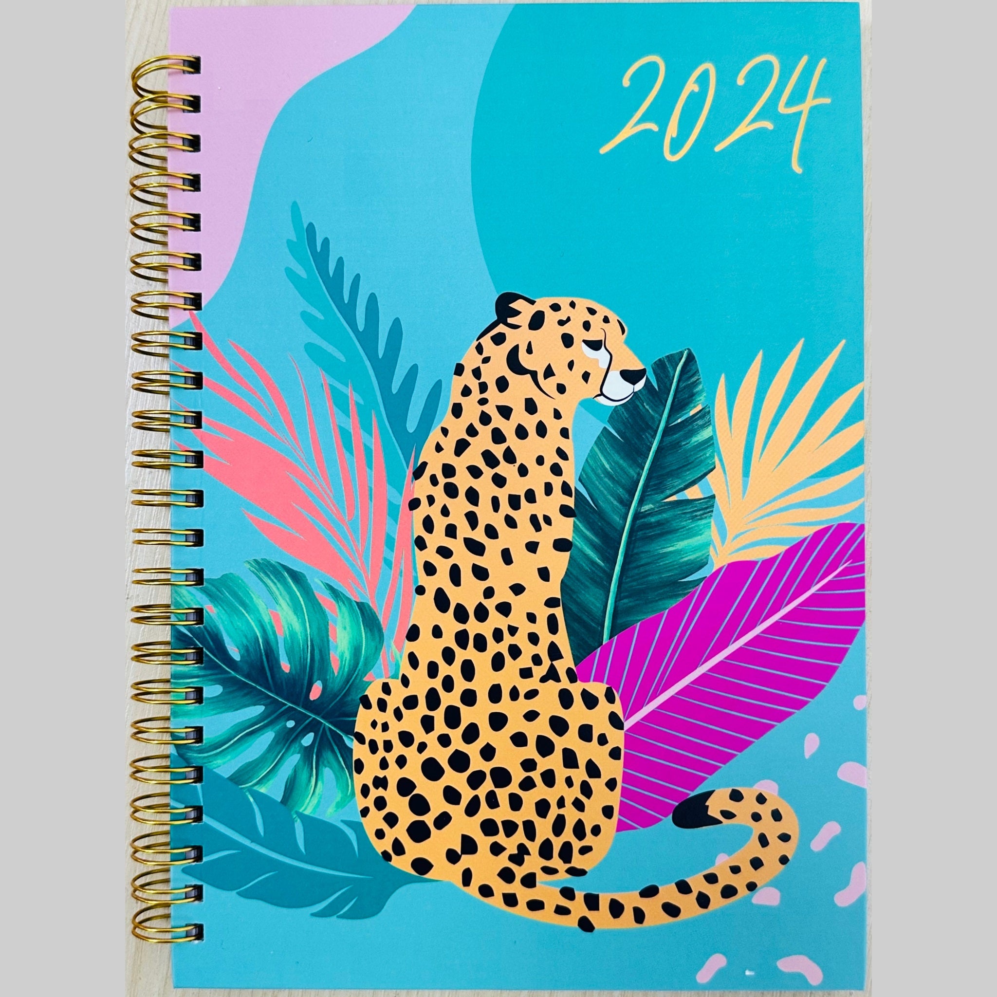 Beclen Harp 2024 A5 Size Week To View/WTV & Day A Page/ DAP Personal Luxury Effect Diary