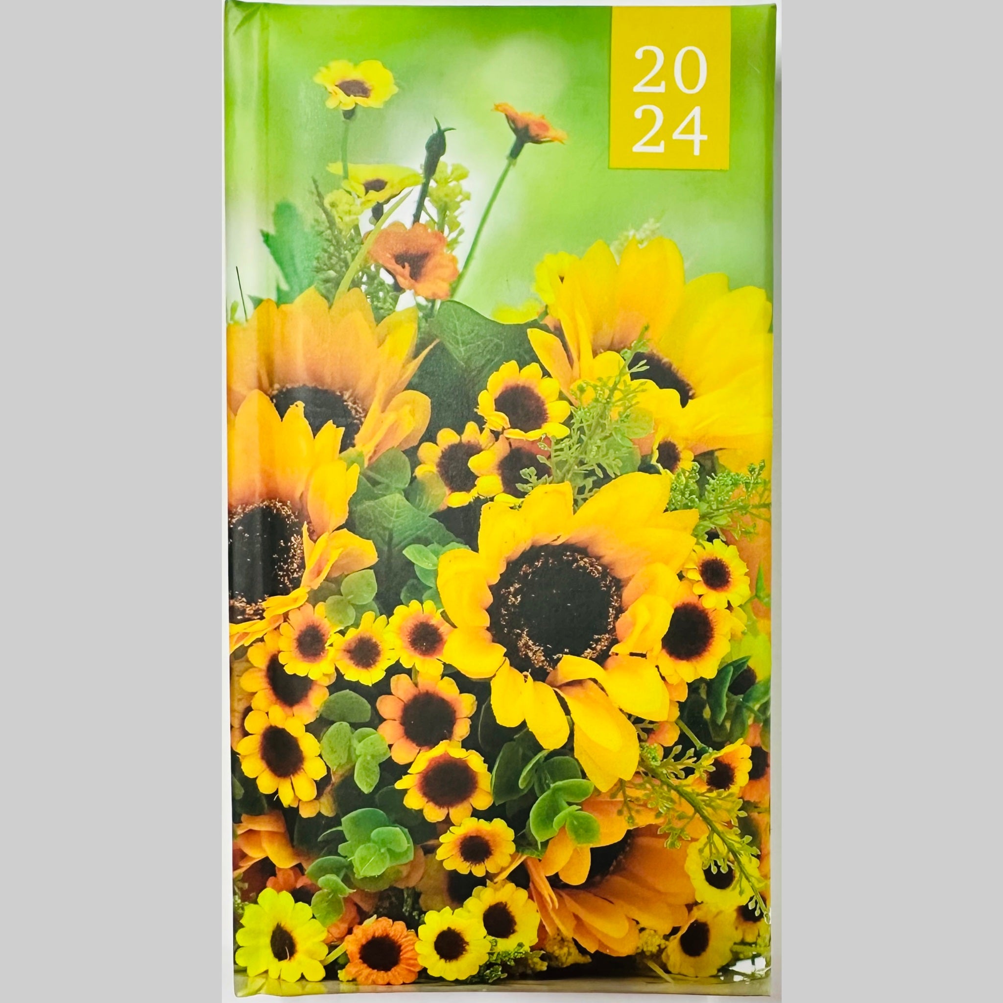 Beclen Harp 2024 Slim Size Hardback Planner Organiser Diary Week To View/ WTV Easy To Go Full Year Diary