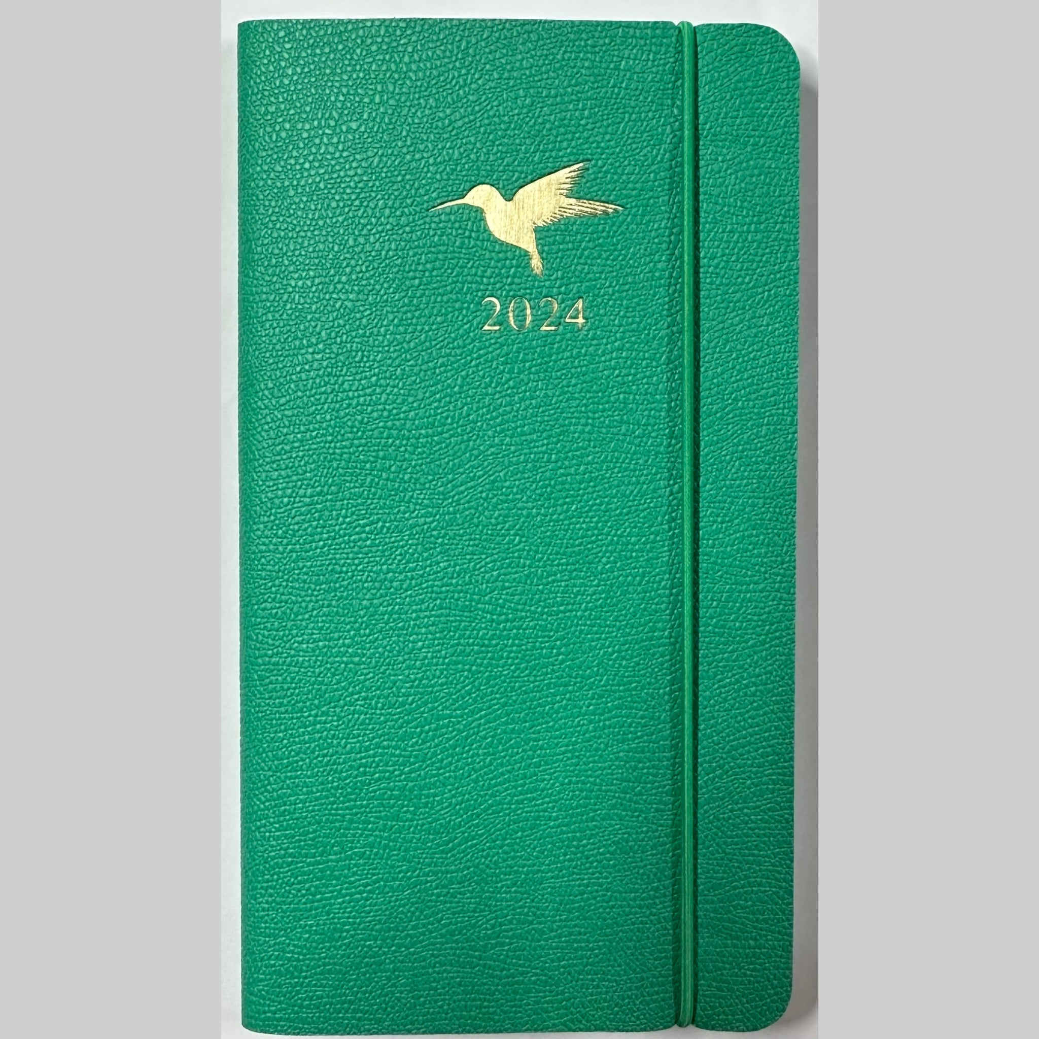 Beclen Harp 2024 Slim Size Hardback Planner Organiser Diary Week To View/ WTV Easy To Go Full Year Diary