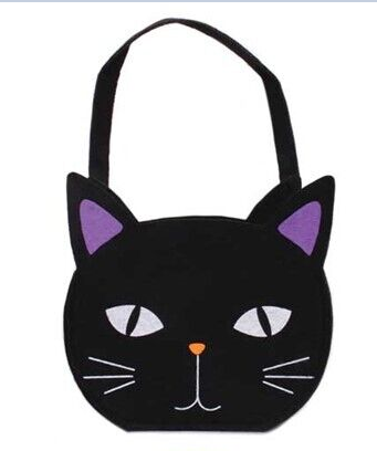 Beclen Harp Single Halloween Felt Character Shaped Treat Bag Basket Felt Handbag