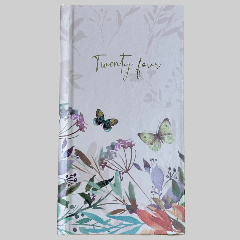 Beclen Harp 2024 Slim Size Hardback Planner Organiser Diary Week To View/ WTV Easy To Go Full Year Diary