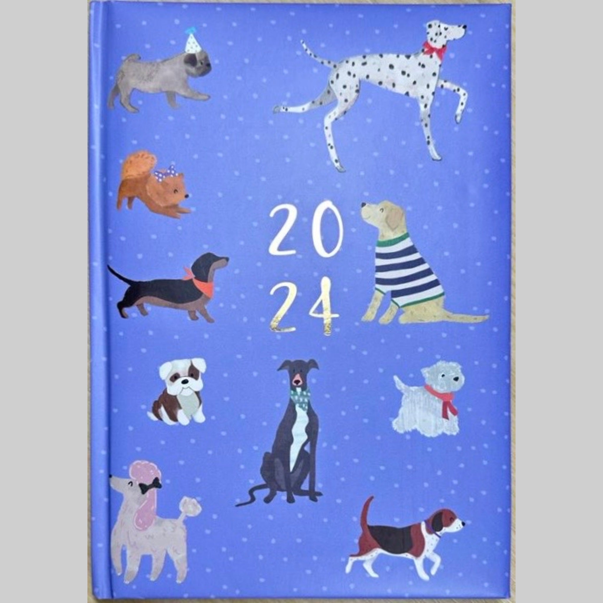 Beclen Harp 2024 A5 Size Week To View/WTV & Day A Page/ DAP Personal Luxury Effect Diary