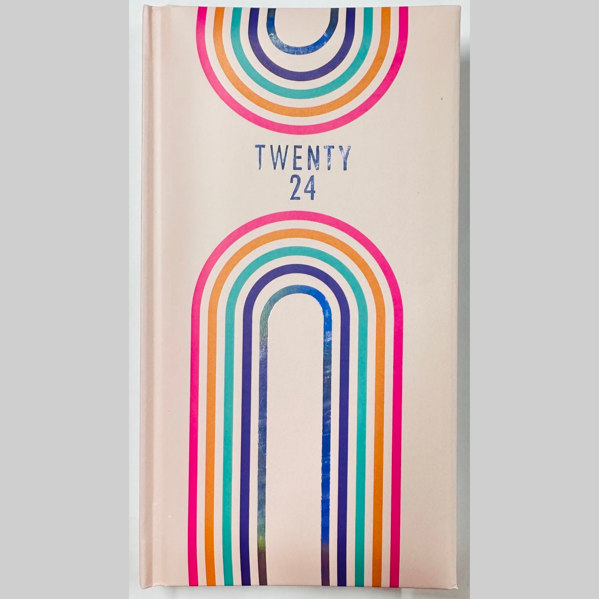 Beclen Harp 2024 Slim Size Hardback Planner Organiser Diary Week To View/ WTV Easy To Go Full Year Diary