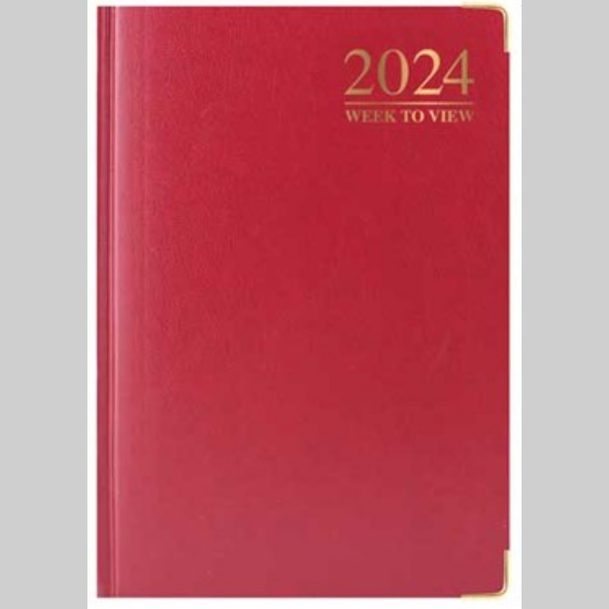 Beclen Harp 2024 A5 Size Week To View/WTV & Day A Page/ DAP Personal Luxury Effect Diary