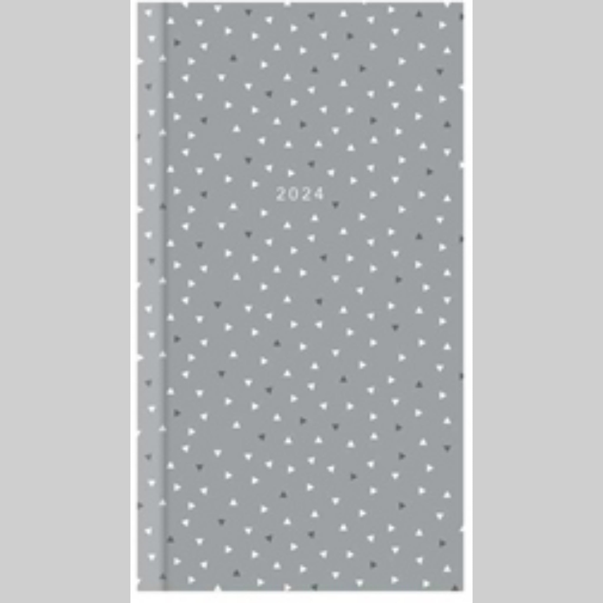 Beclen Harp 2024 Slim Size Hardback Planner Organiser Diary Week To View/ WTV Easy To Go Full Year Diary