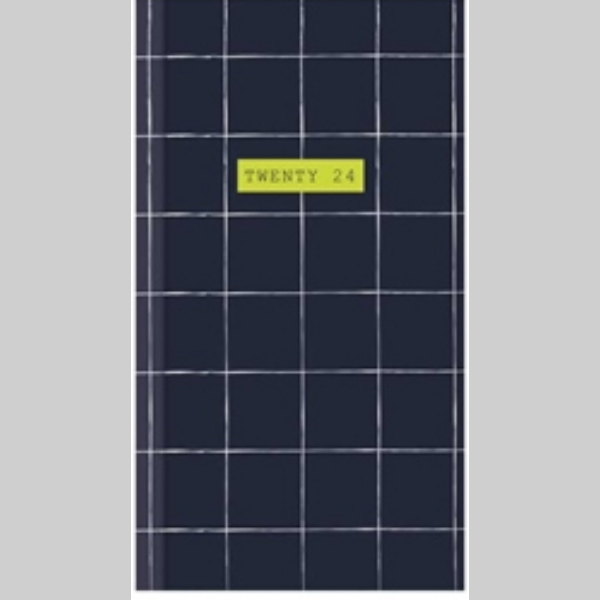 Beclen Harp 2024 Slim Size Hardback Planner Organiser Diary Week To View/ WTV Easy To Go Full Year Diary