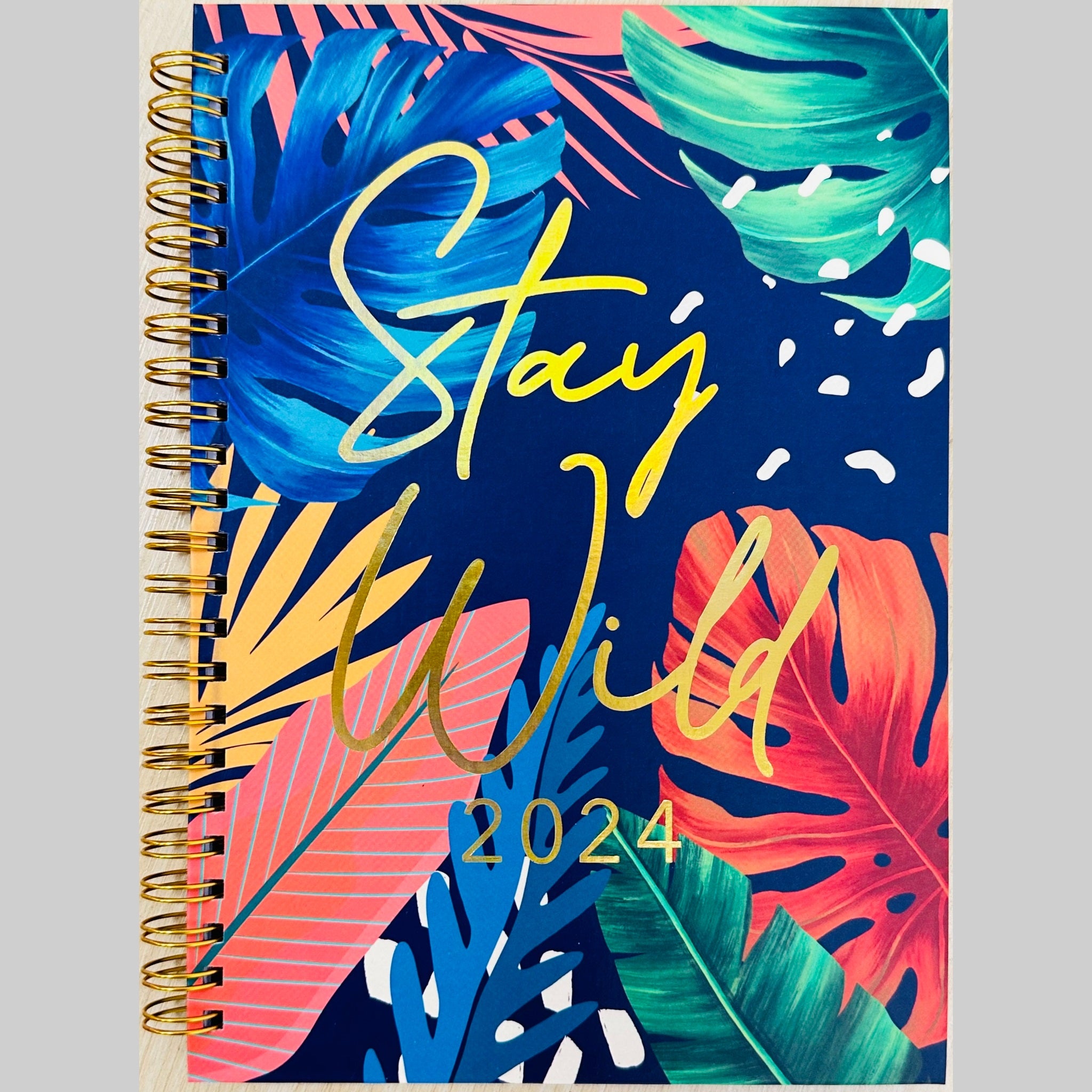 Beclen Harp 2024 A5 Size Week To View/WTV & Day A Page/ DAP Personal Luxury Effect Diary