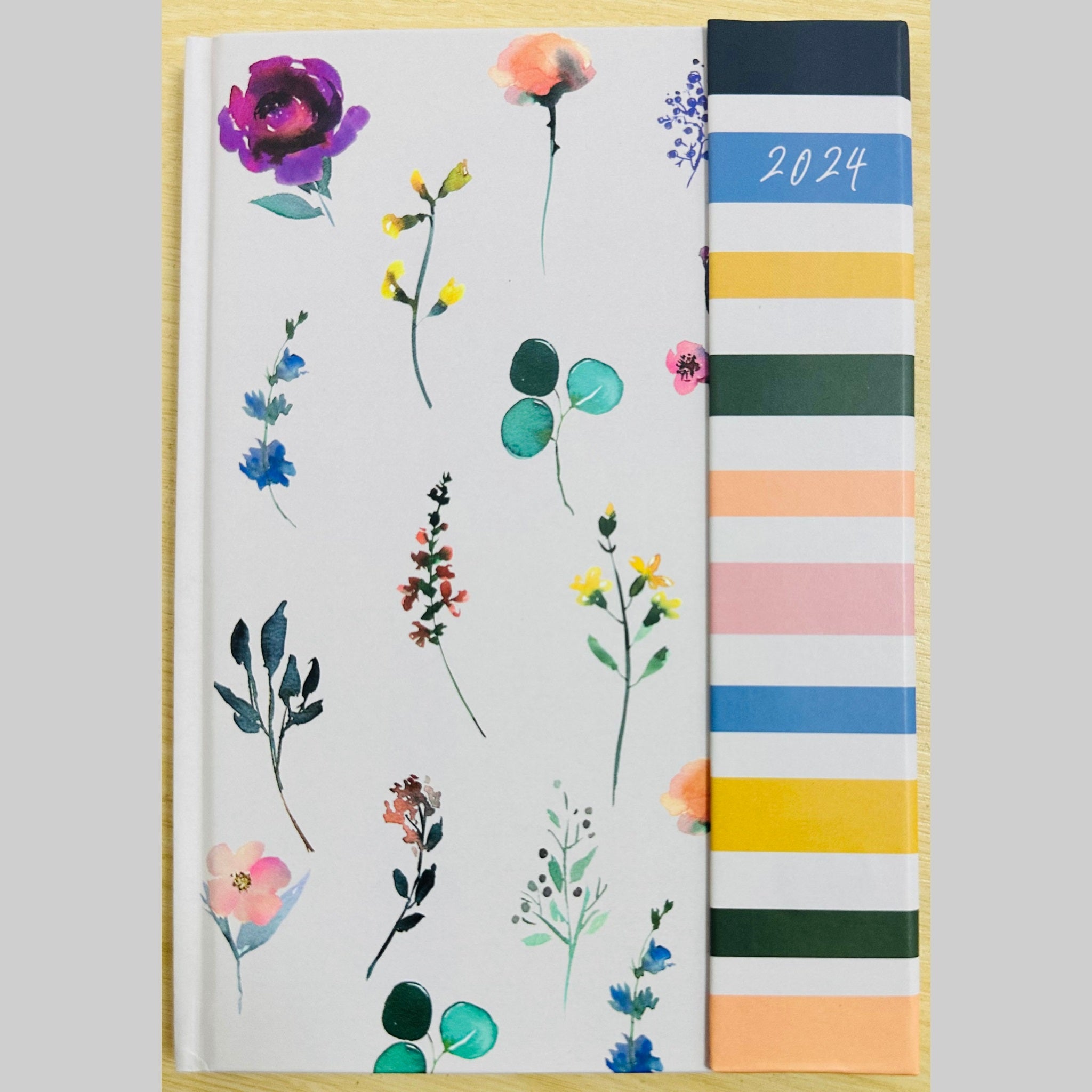 Beclen Harp 2024 A6 Size Week To View/WTV & Day A Page/ DAP Personal Luxury Effect Diary