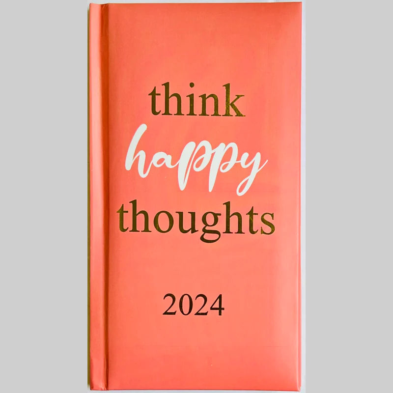 Beclen Harp 2024 Slim Size Hardback Planner Organiser Diary Week To View/ WTV Easy To Go Full Year Diary