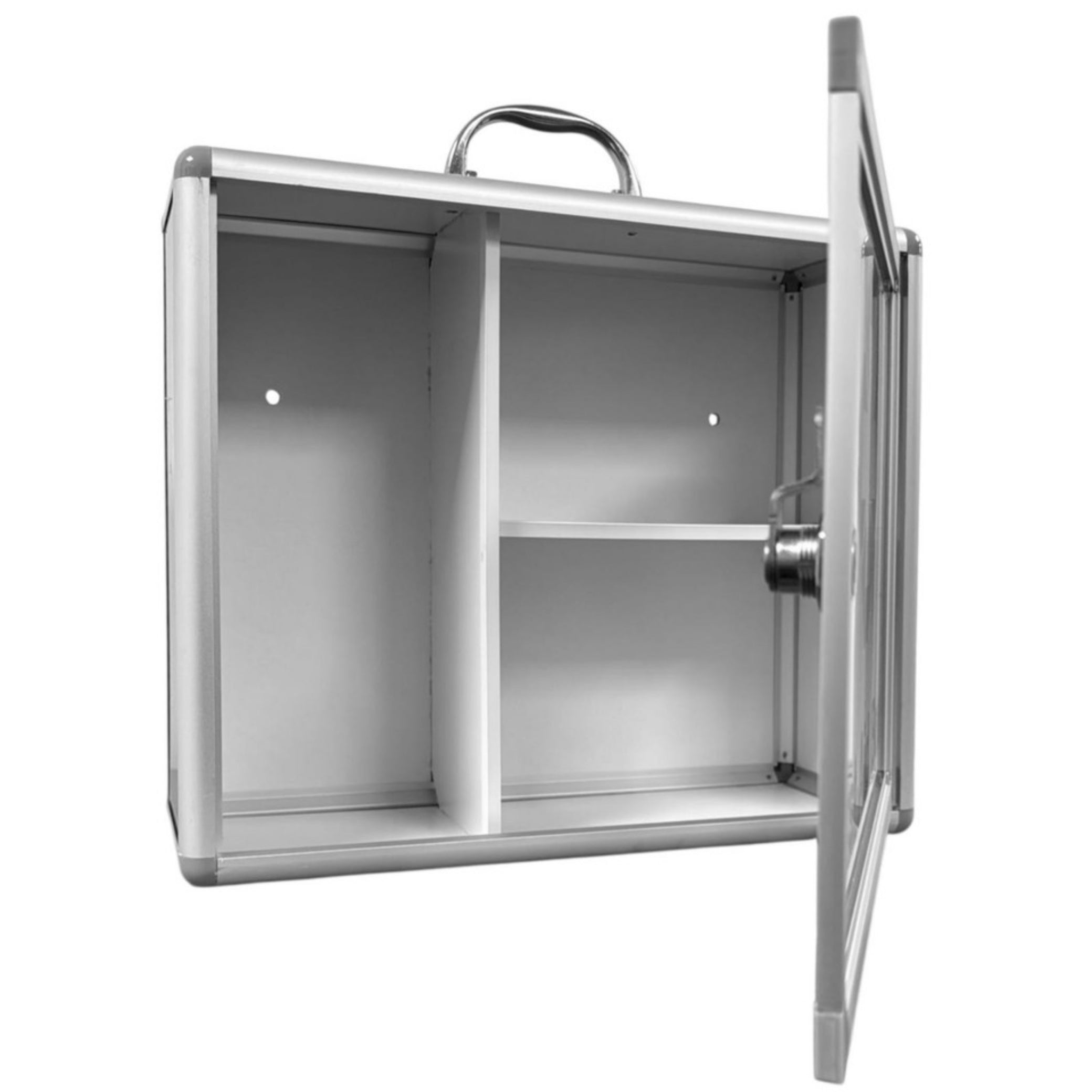 BECLEN HARP MEDICAL CABINET FIRST AID WALL MOUNTED MEDICINE BOX LOCKABLE WITH 2 KEYS NEW UK FREE SHIPPING