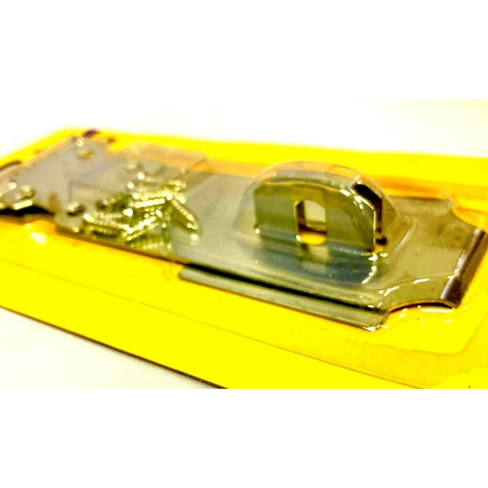 Beclen 2x Harp 5.5" Safety Hasp & Staple Gate Door Zinc 138mm Shed Latch Lock for padlock - UK