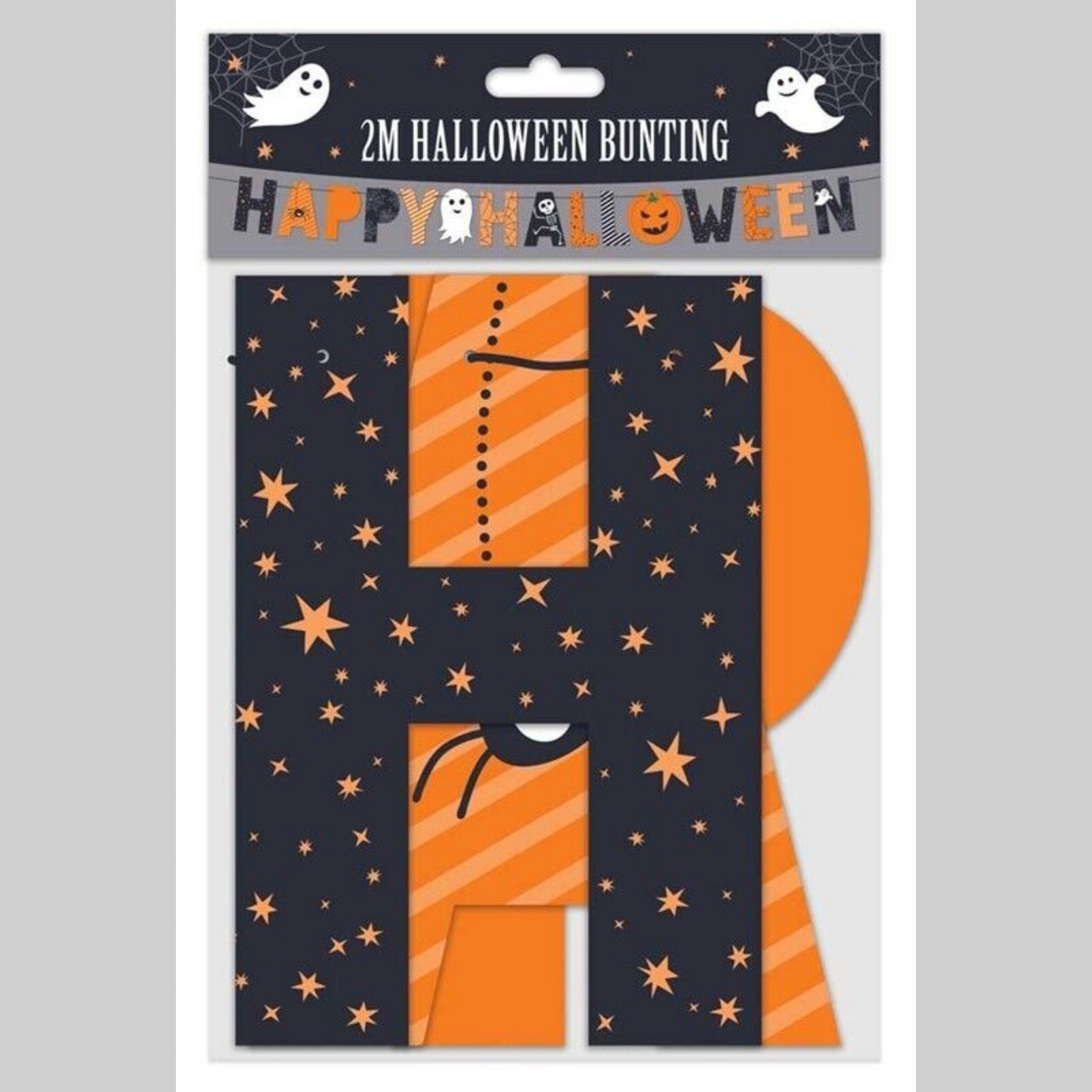 Beclen Harp 2m Happy Halloween Paper Bunting Decorations/ Printable Pu