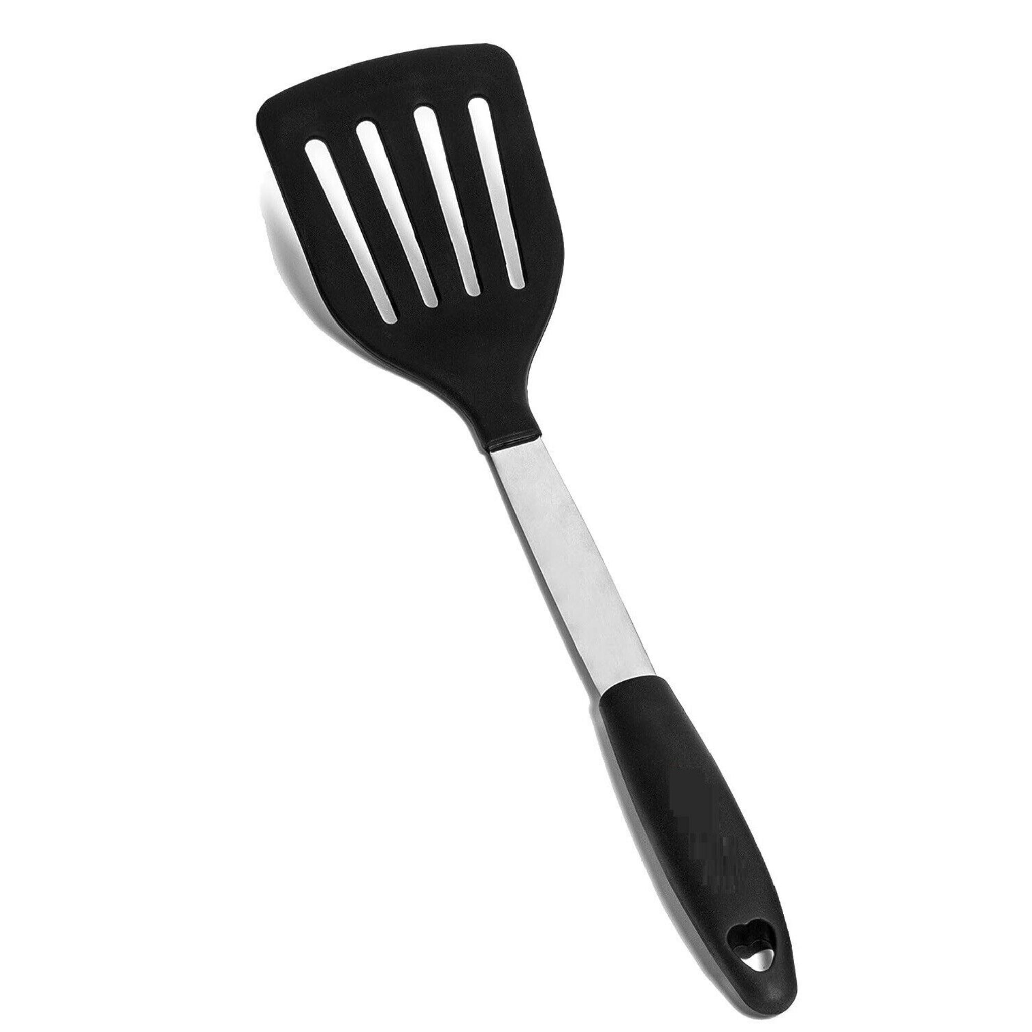 Beclen Harp 32cm Nylon Non Stick Solid And Slotted Turner/Flipper Heat  Resistant Spatula-Perfect Kitchen/Cooking Companion Tool, Slotted Turner  Spatula Heat Resistant Flipper Cooking Tool Nylon Material Premium Quality  Steel Core Ergonomic Handle