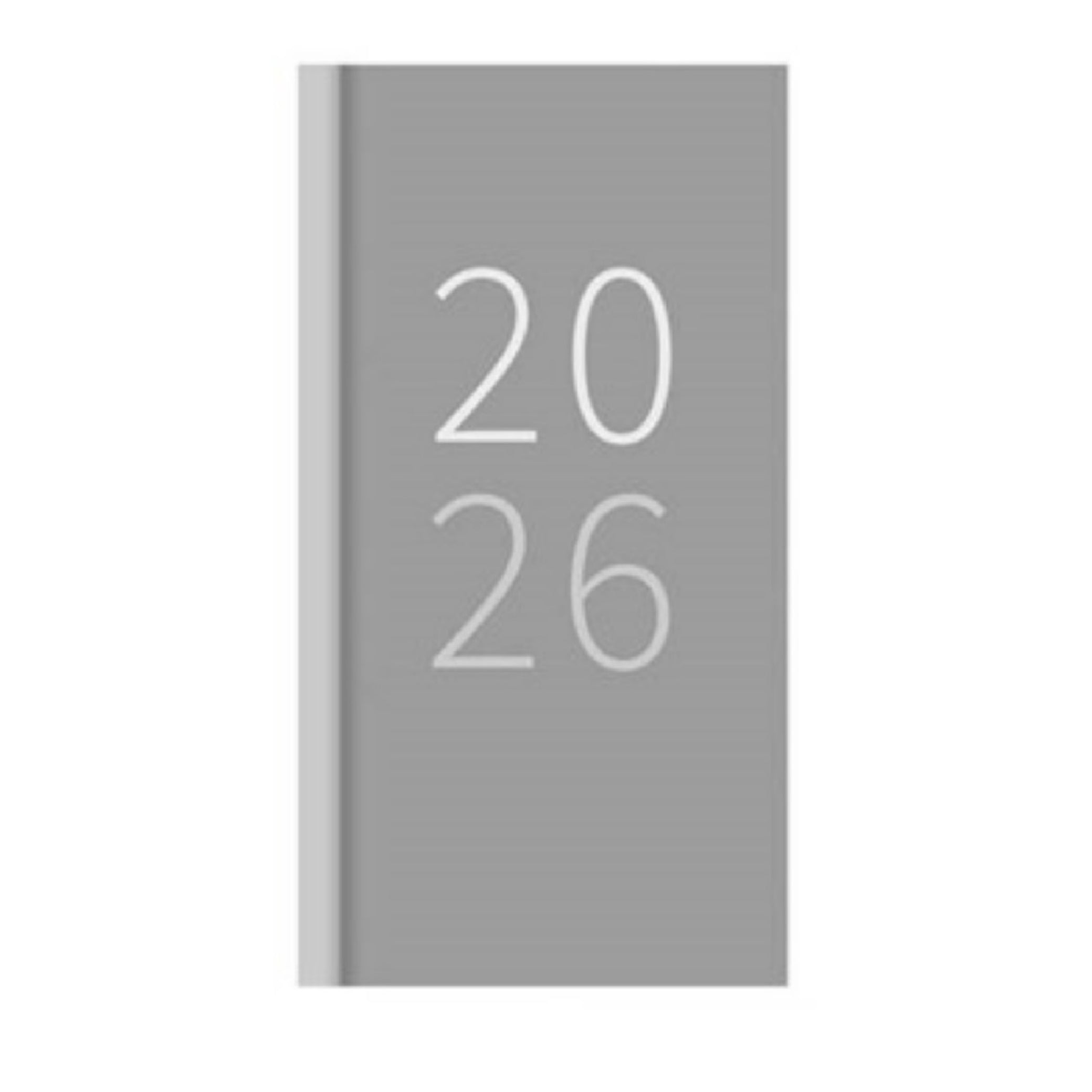 Beclen Harp 2026 SLIM Week to view Amazing 4 Bright colors Office Home School Desktop Diary Desktop School Note Date Full Year - Xmas gift