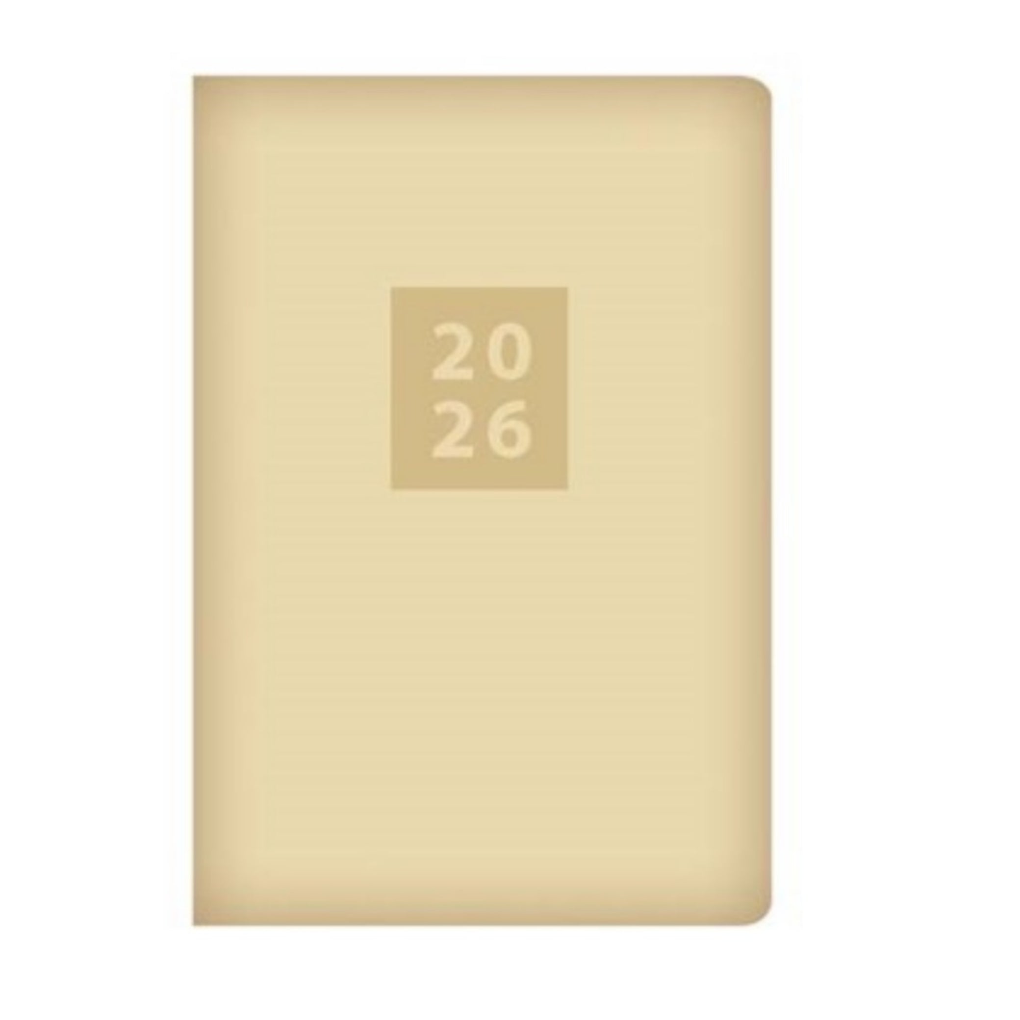 Beclen Harp 2026 Pocket Week to view Bright colors soft feel School Home Office Desktop Diary Note Date Full Year Family planner diary - Xmas gift